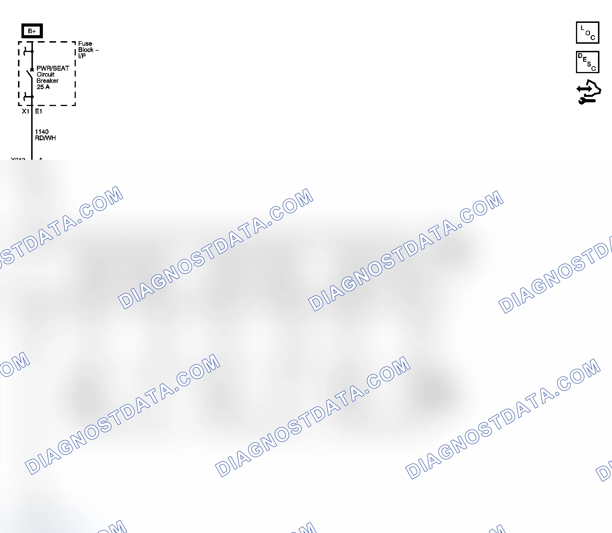 Scheme 37: Passenger Seat Wiring Schematics