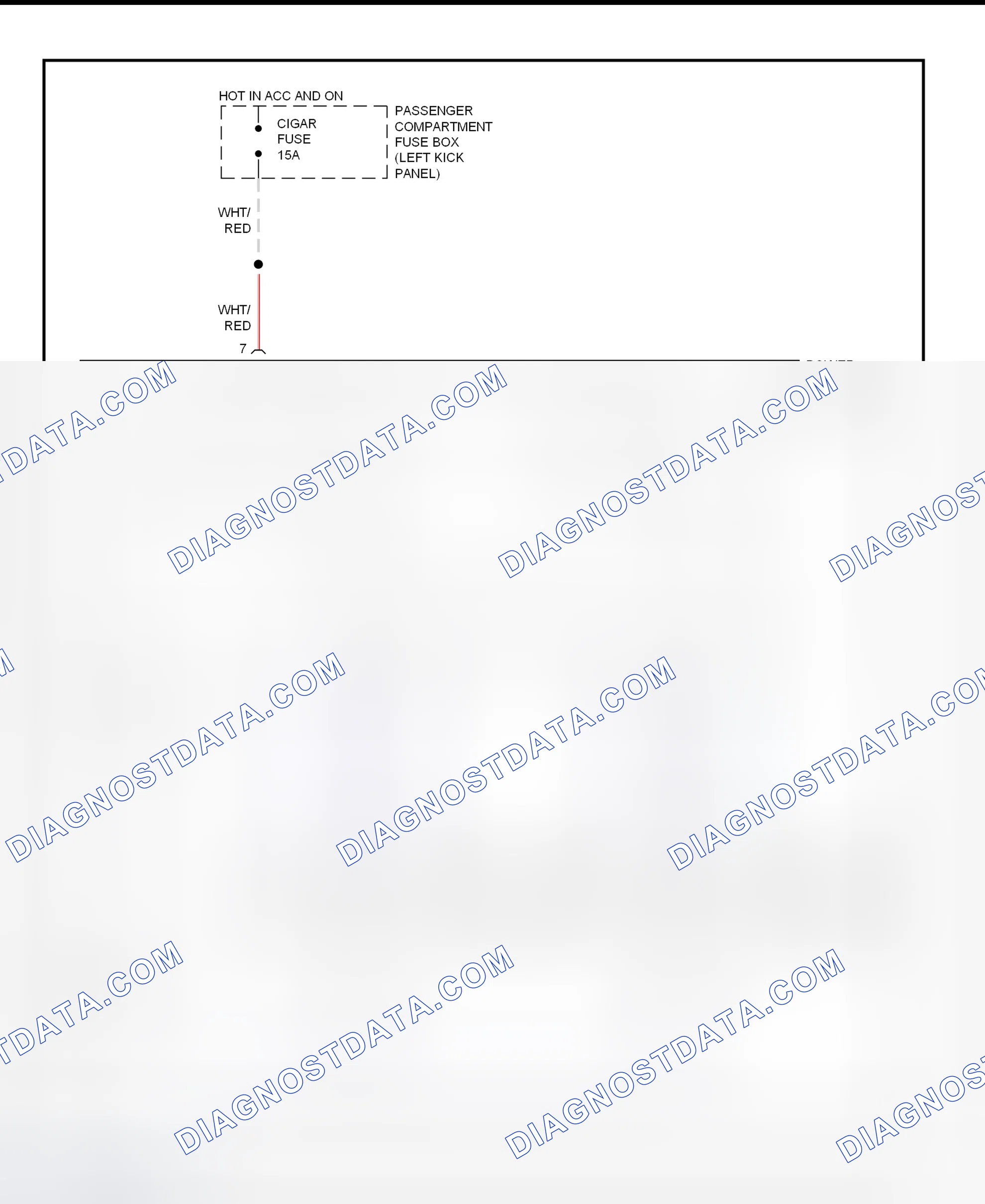Scheme 4: Power Mirror System Wiring Diagram (Sportage)