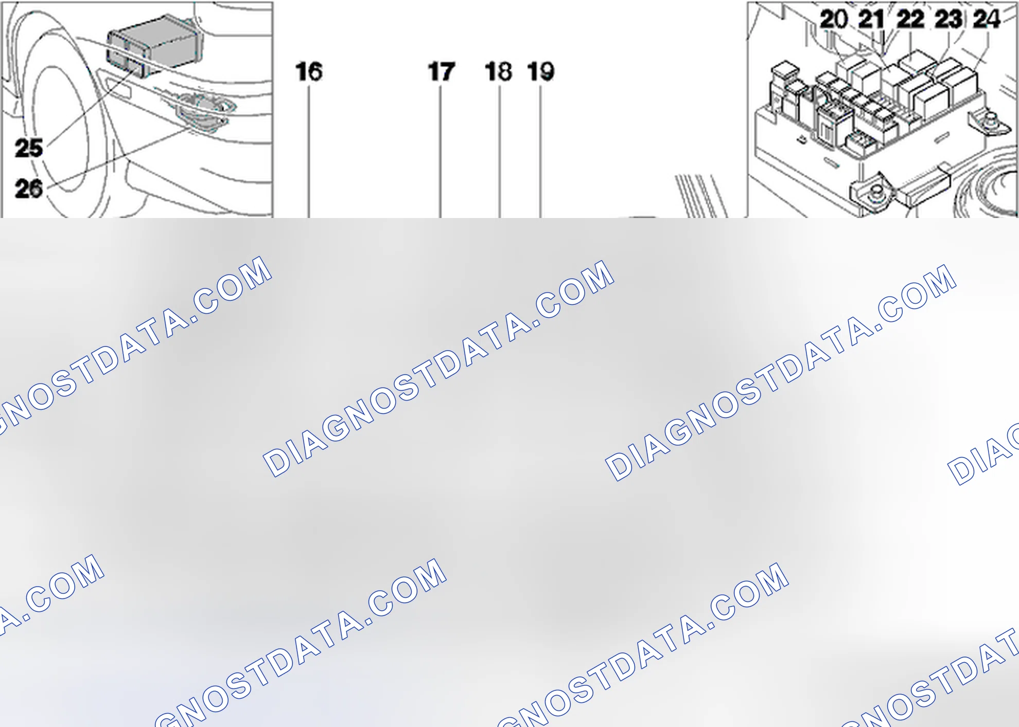 Scheme 72: Engine compartment