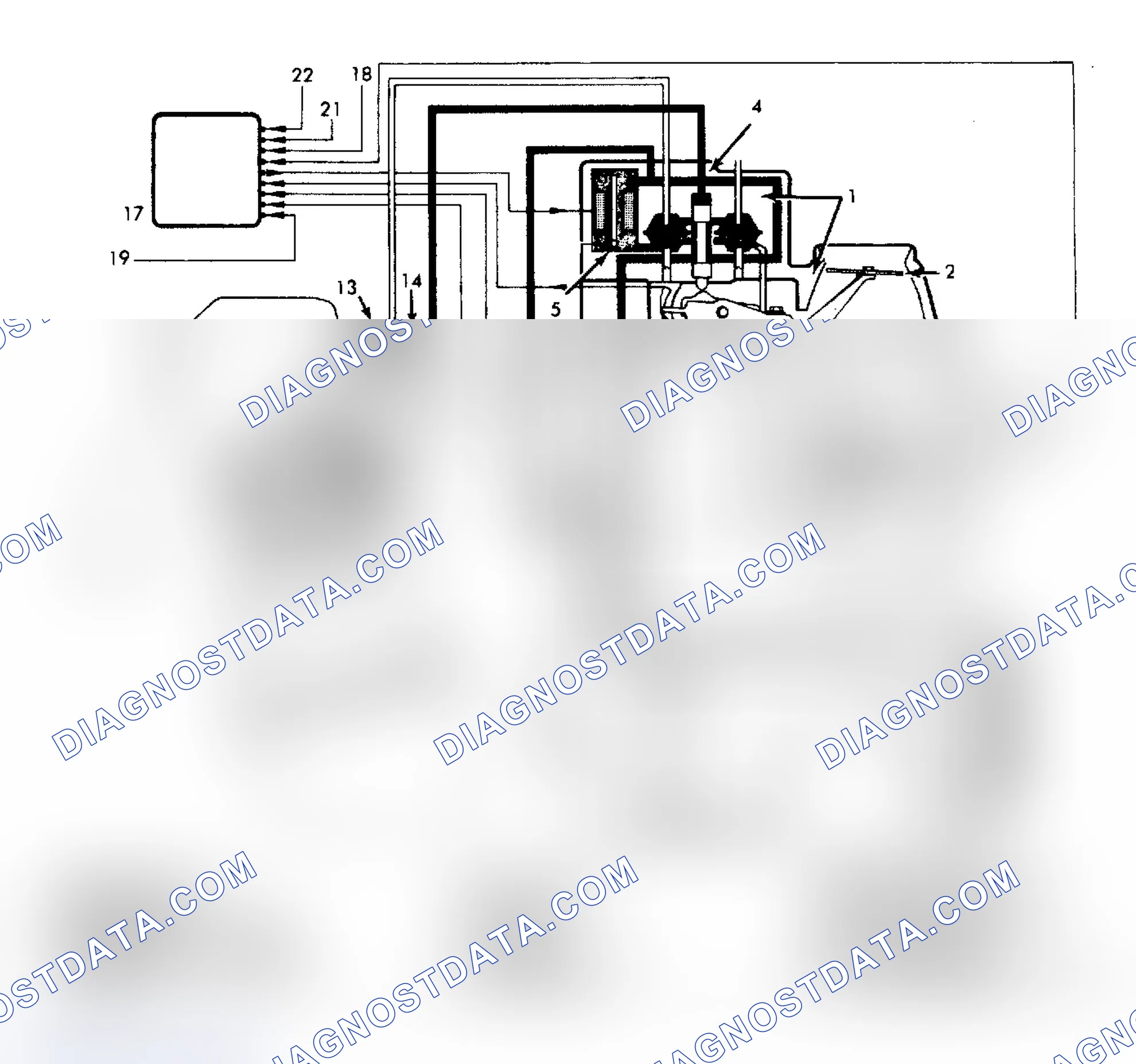 Scheme 51: Bosch CIS-E Component Diagram