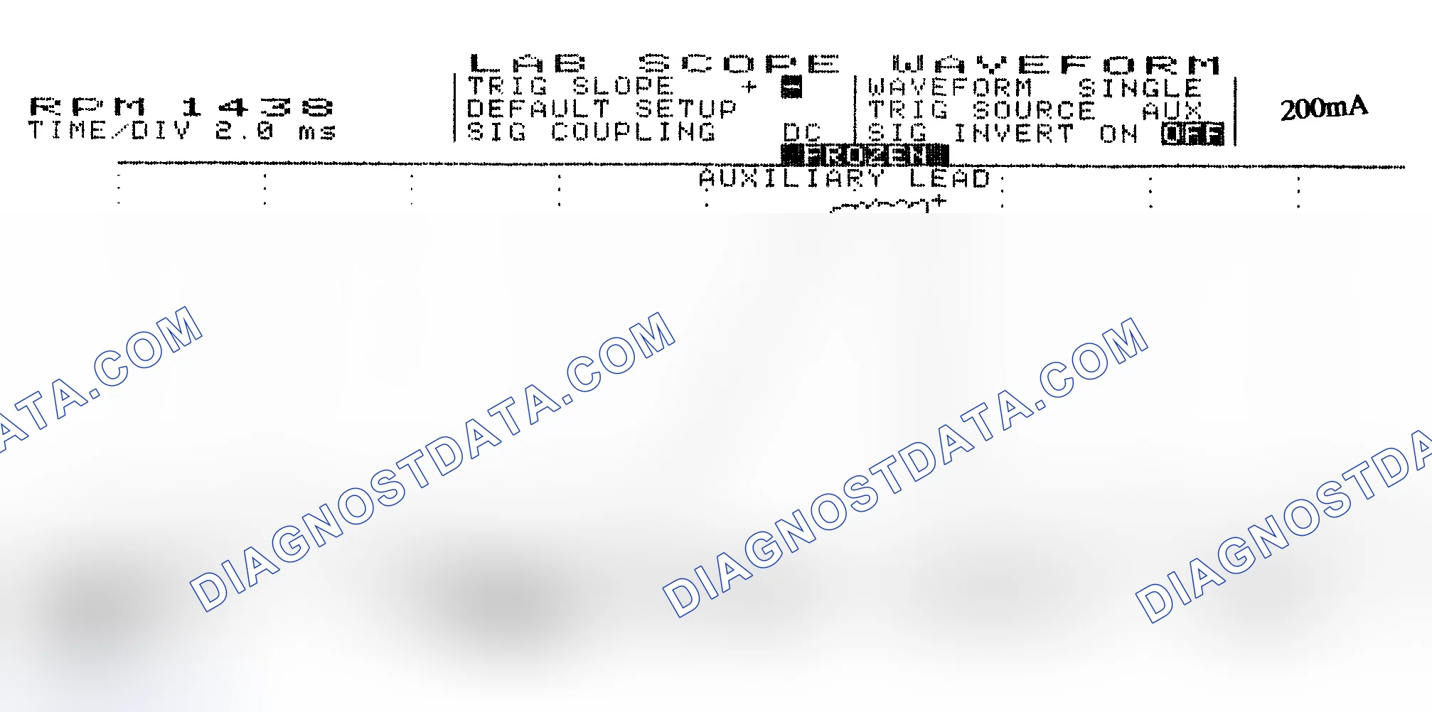 Scheme 15: Single Injector w/Normal Current Flow - Current Pattern