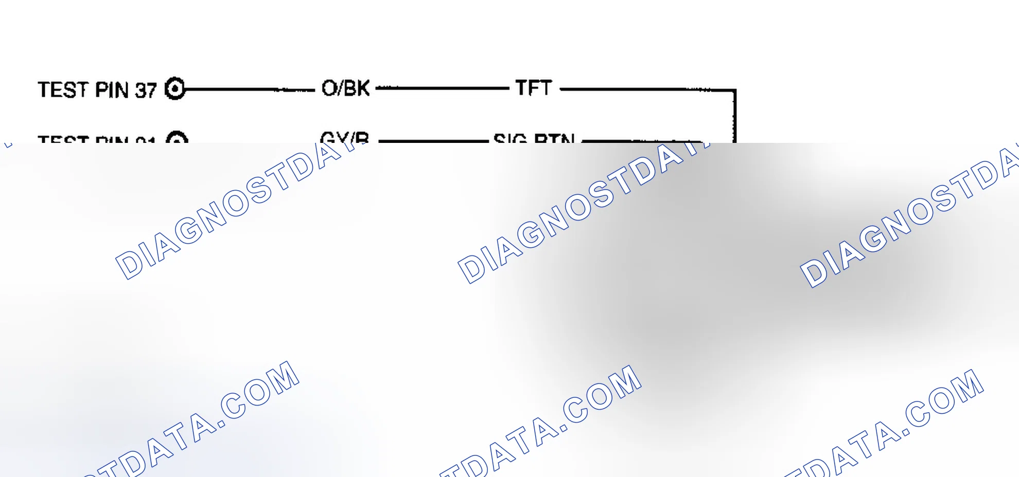 Scheme 51: Identifying Transmission Test Circuit & Connector Terminals