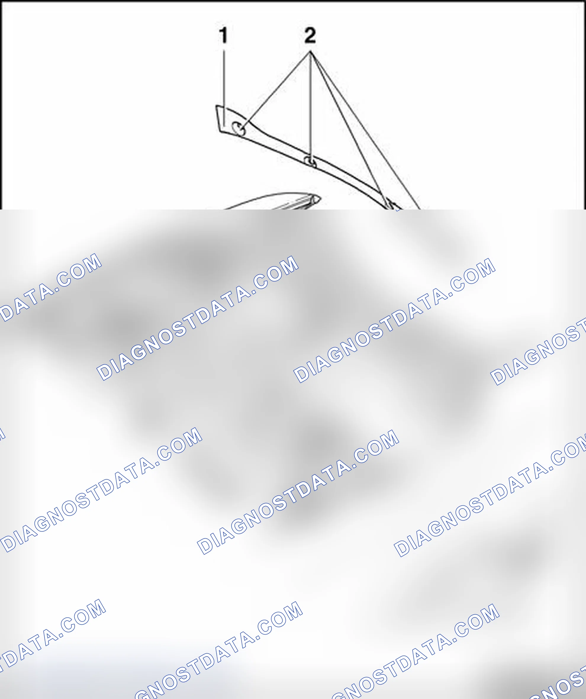 Scheme 203: Rear trim, removing and installing
