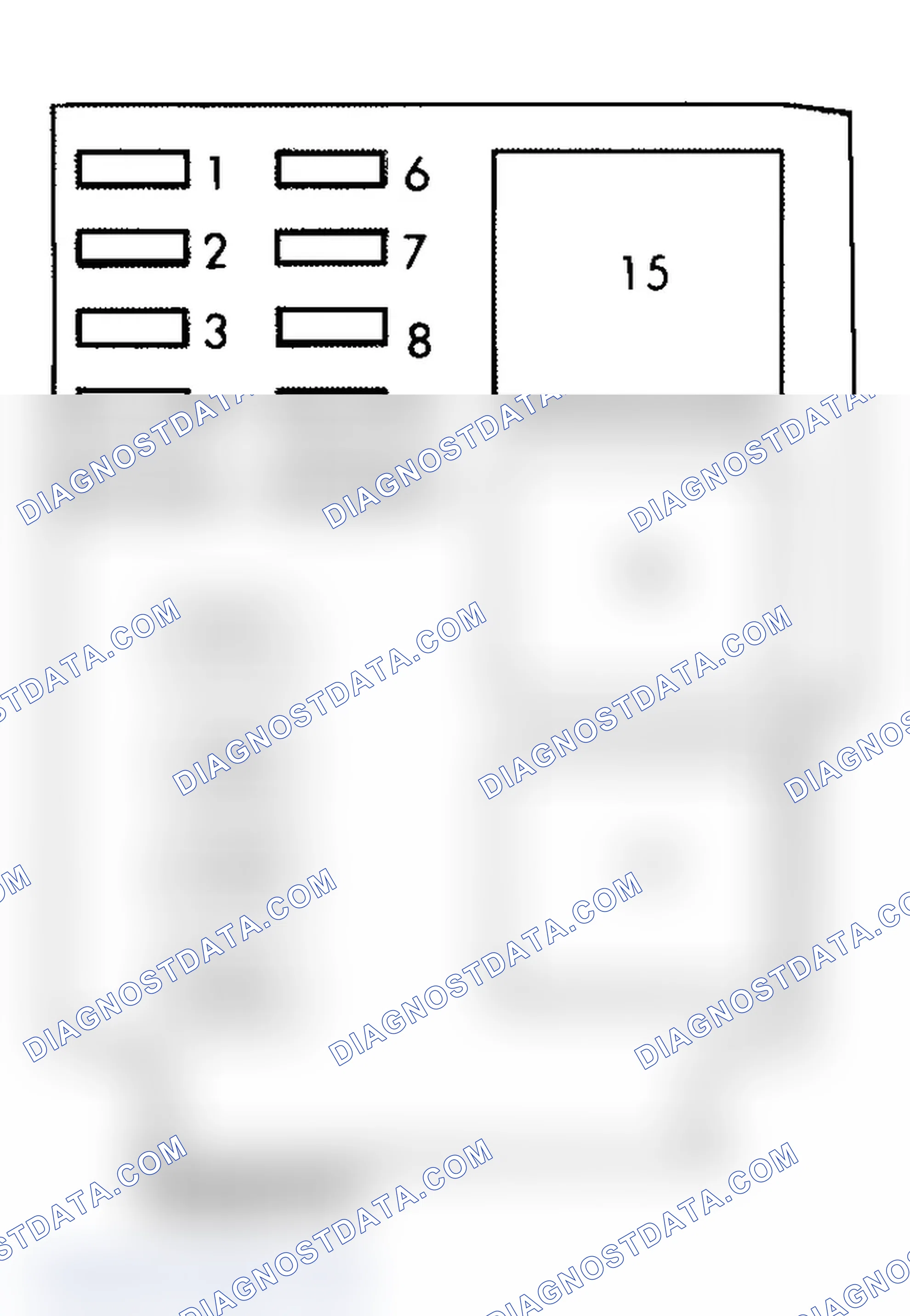 Scheme 23: DRIVER-SIDE UNDERHOOD ELECTRICAL CENTER ID (TYPICAL 1988-93)