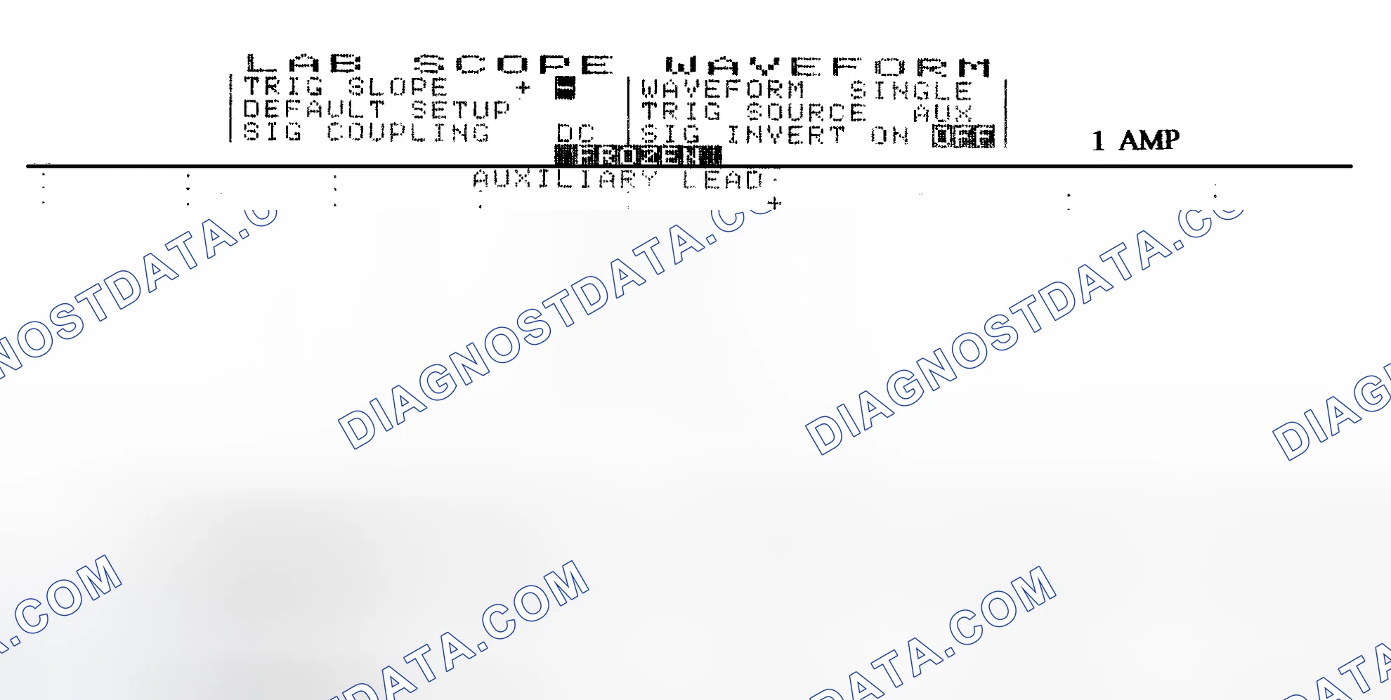 Scheme 20: Single Injector w/Normal Current Flow - Current Pattern
