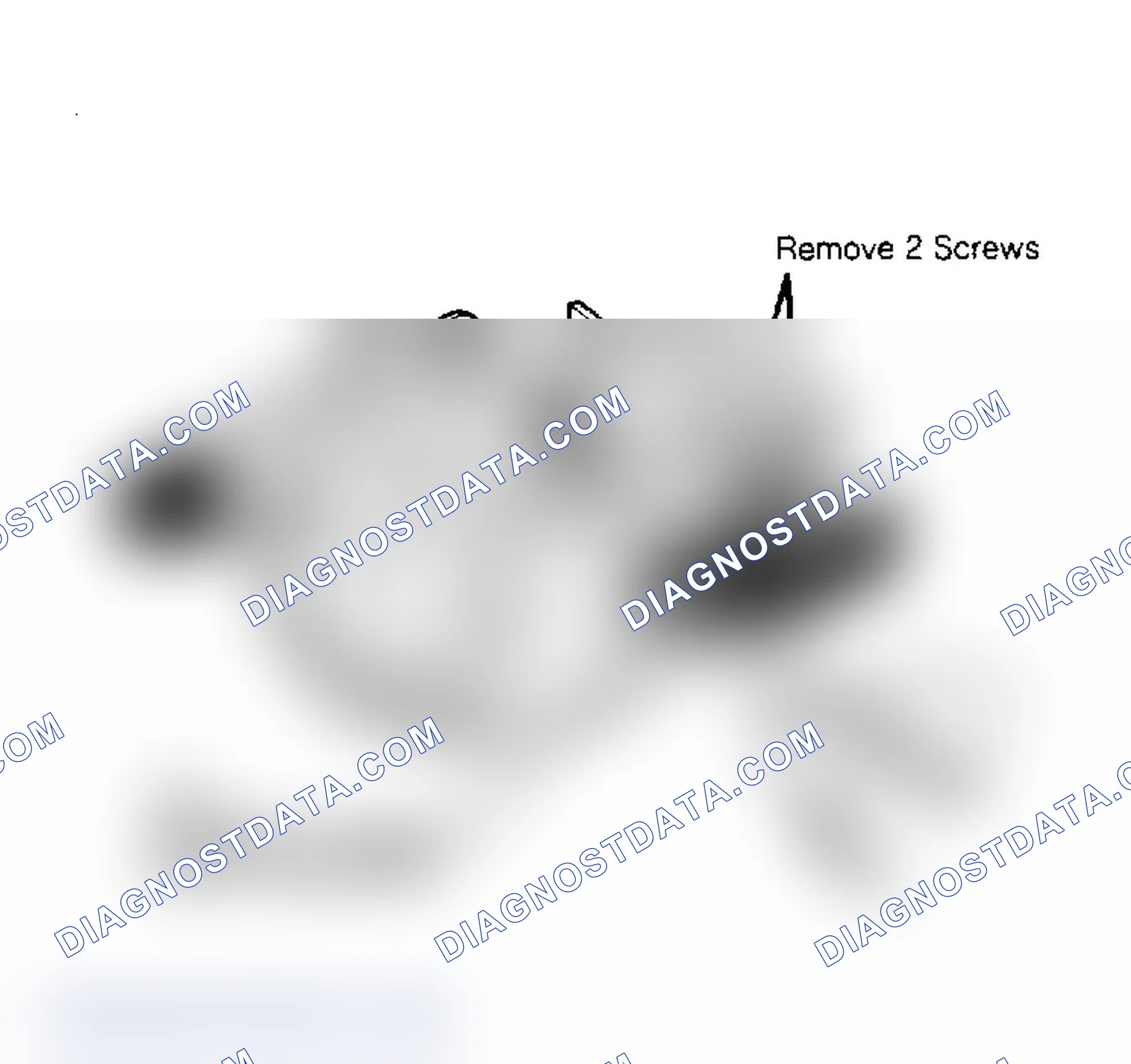 Scheme 30: TPS Assembly Removal (Rear Unit Only) Invert throttle body to remove TPS.