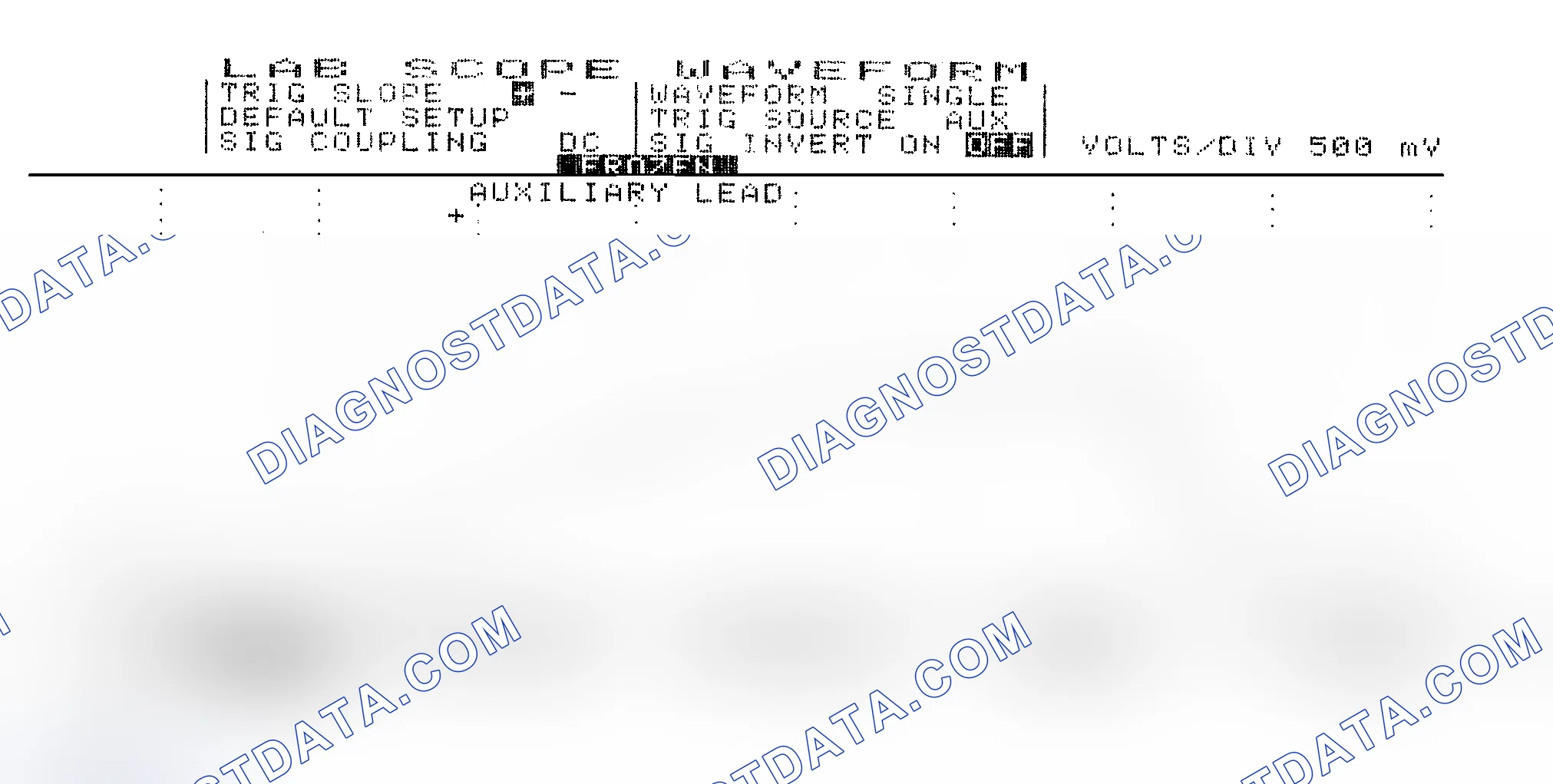 Scheme 14: Single Injector w/Excessive Current Flow - Current Pattern