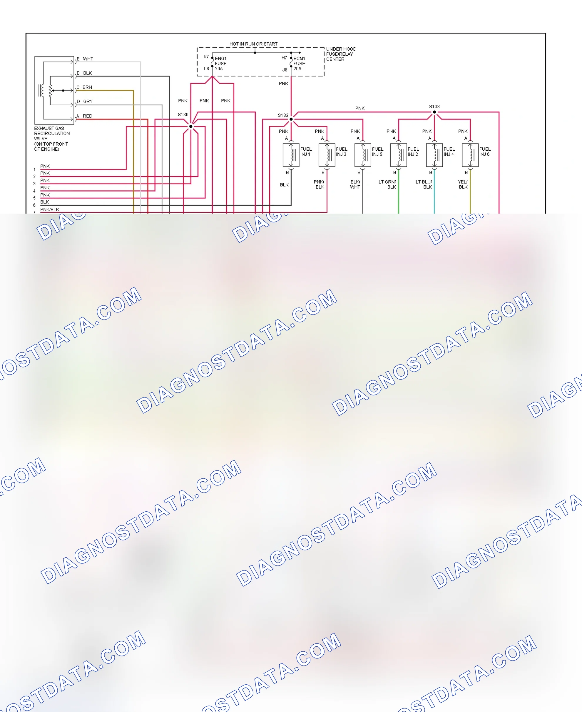 Scheme 51: PCM Wiring Diagram (Chevy Express & Savana - 4.3L - 2 Of 4)