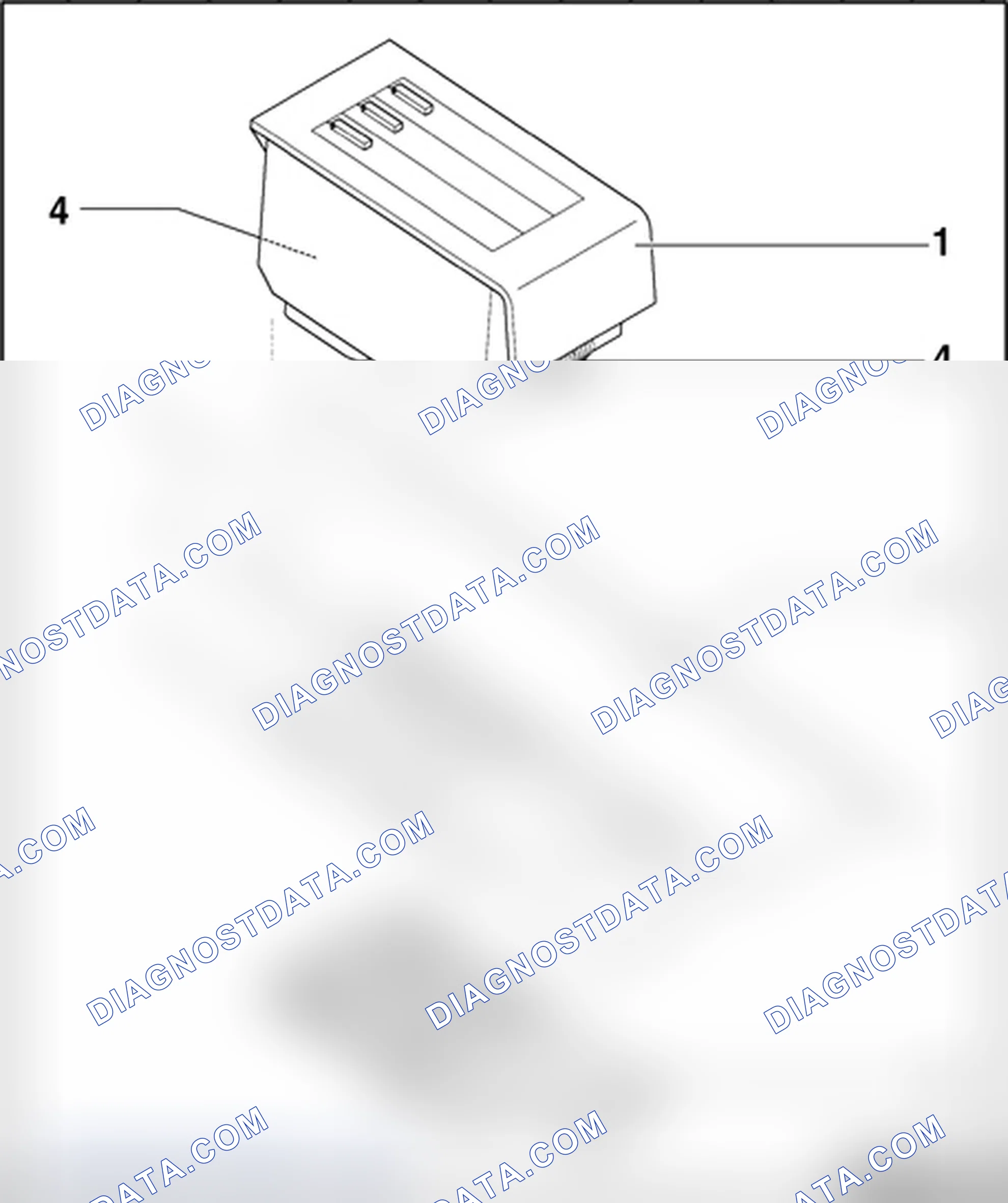 Scheme 17: Cassette tray, assembly overview