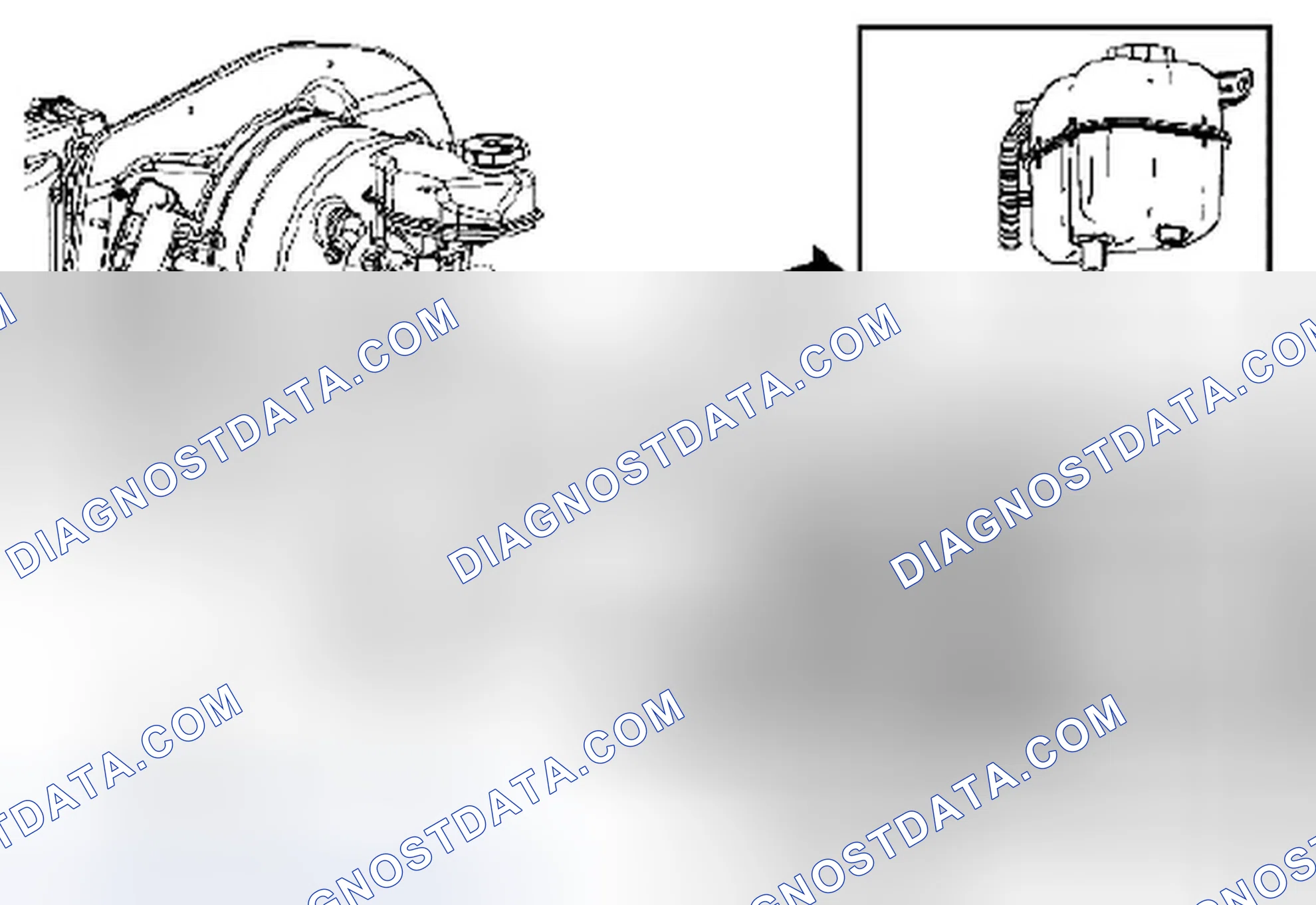 Scheme 107: Heater Outlet Hose Replacement