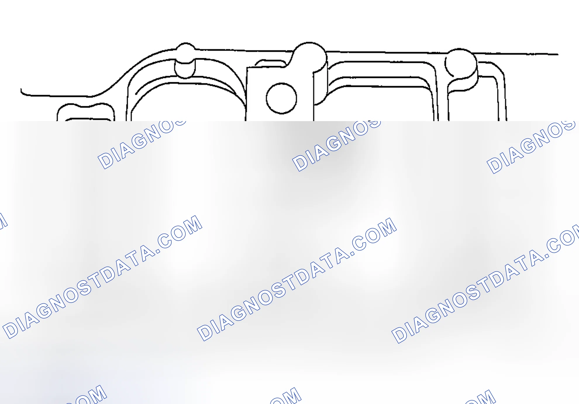 Scheme 6: CAMSHAFT JOURNAL - CLEARANCE, PLASTIGAGE METHOD