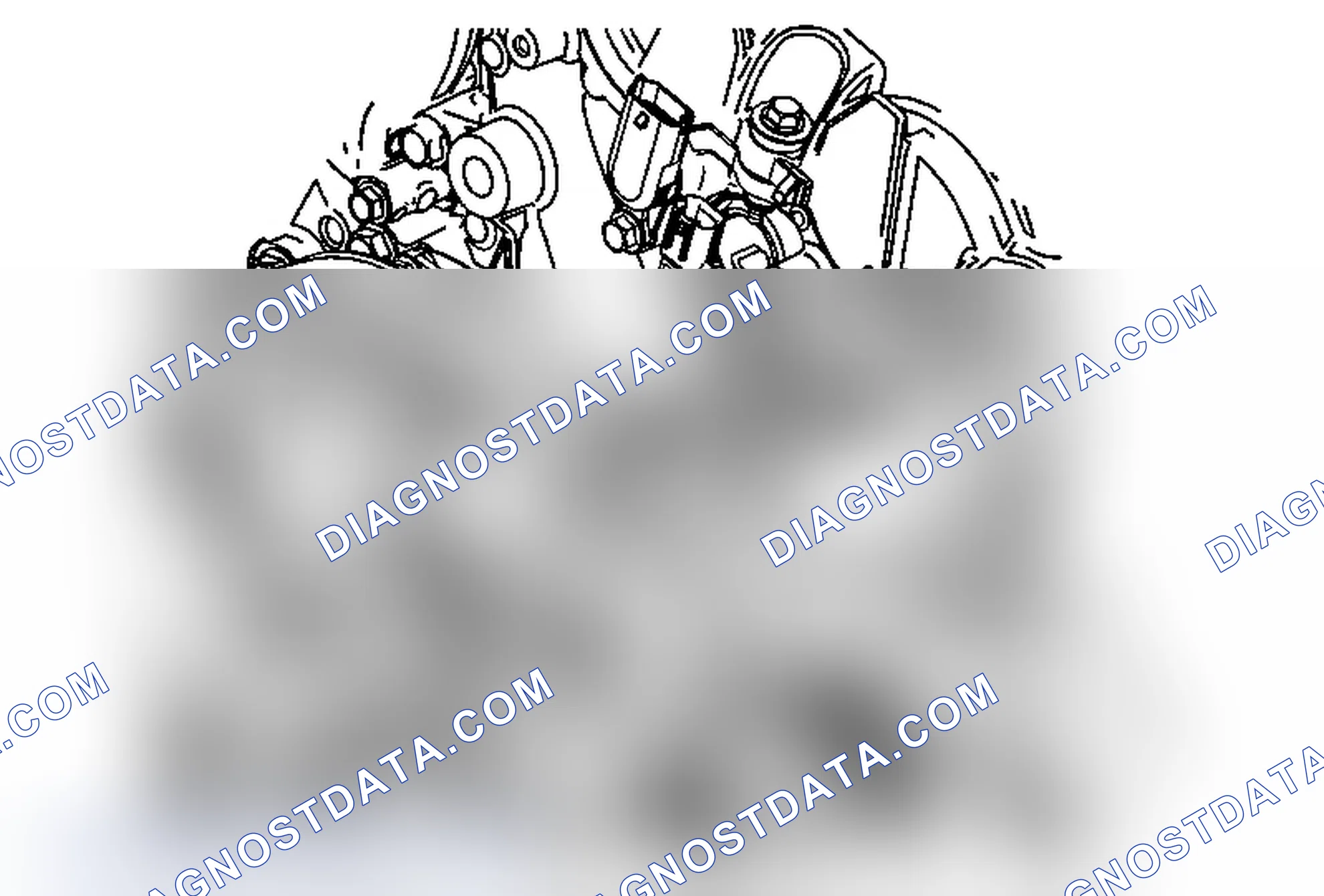 Scheme 62: Camshaft Position Actuator Solenoid Valve Solenoid Replacement - Bank 2 (Left Side) Exhaust
