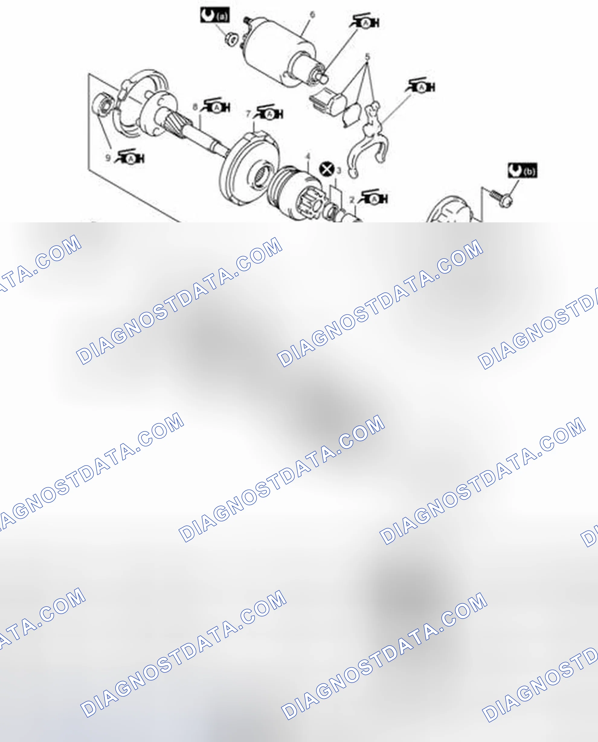 Scheme 8: Starting Motor Components
