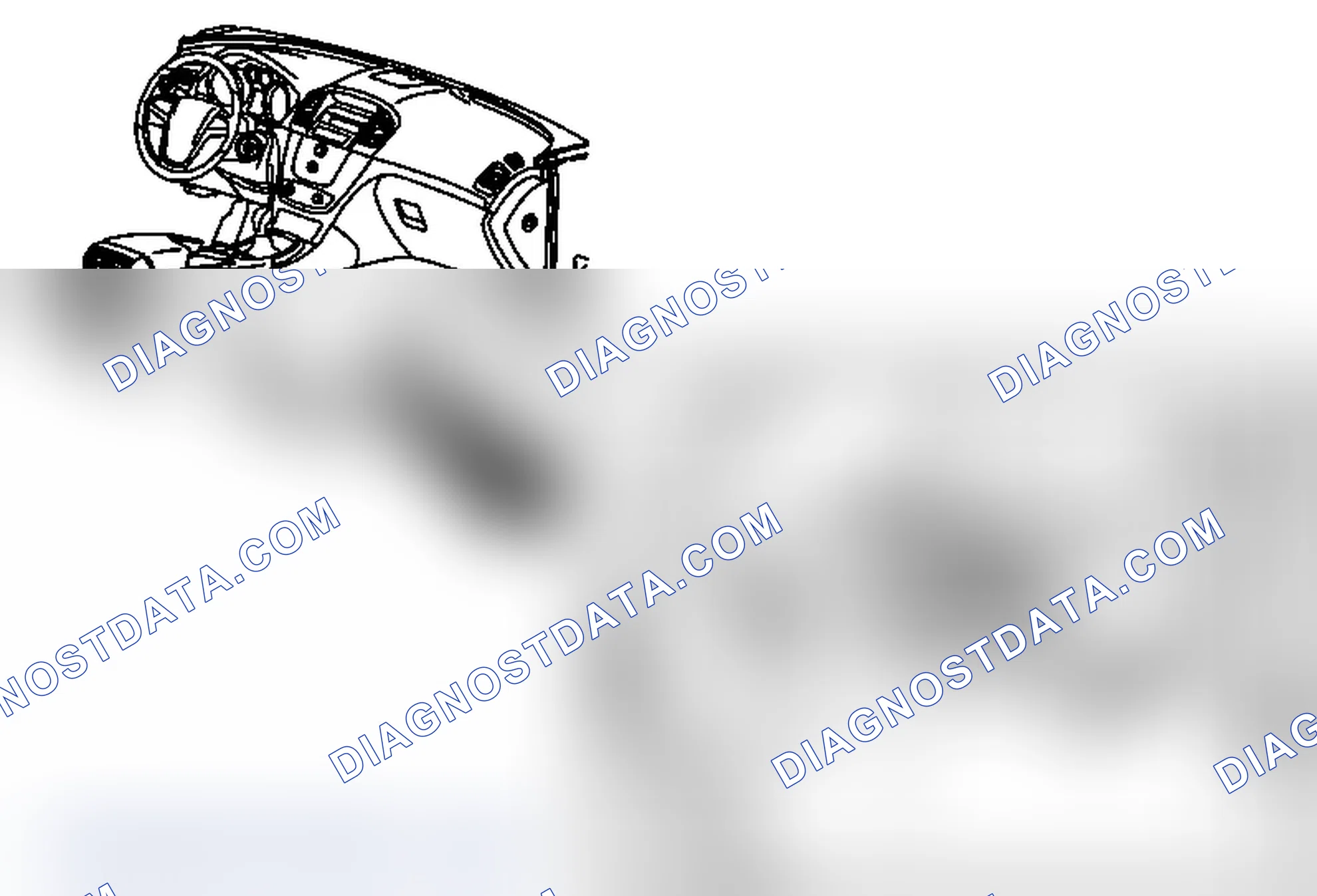 Scheme 82: Duct Air Temperature Sensor Replacement - Lower Right Side (CJ2)