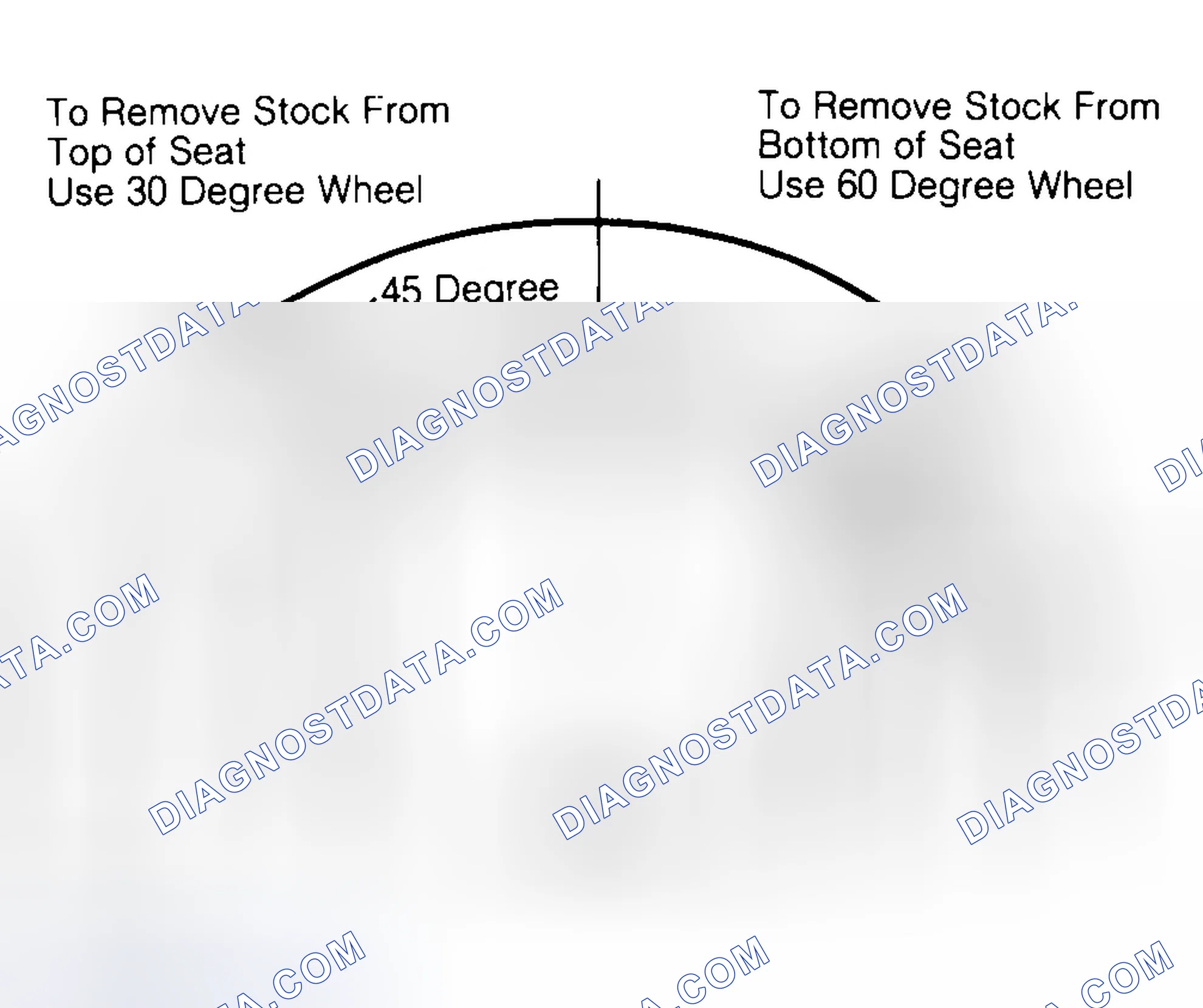 Scheme 19: Adjusting Valve Seat Width