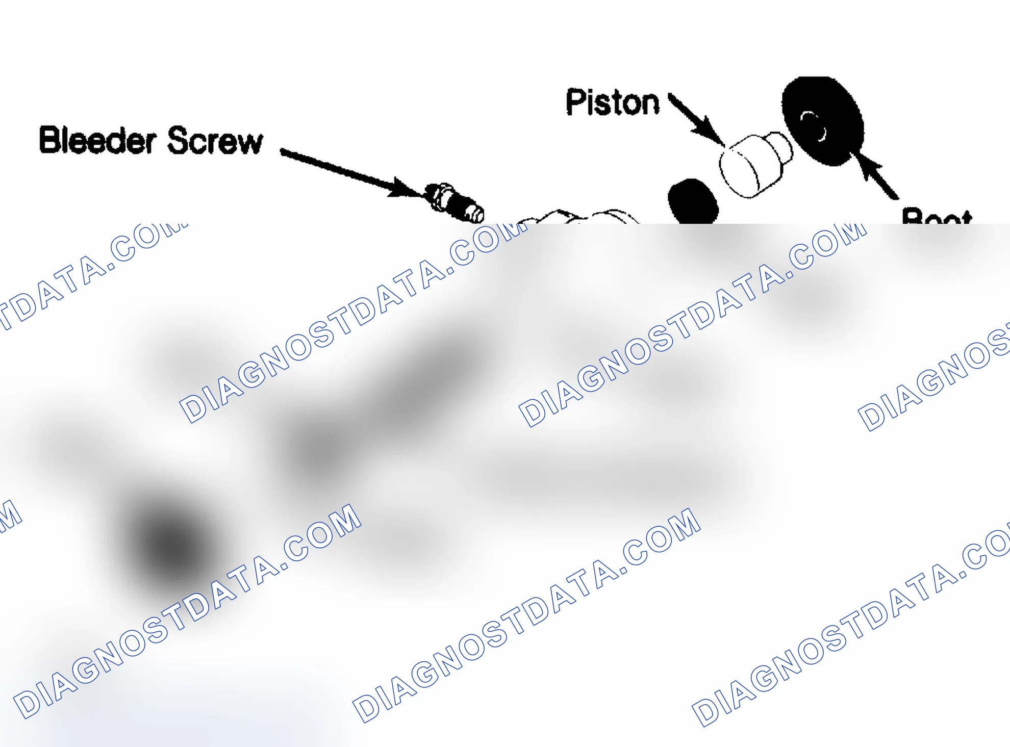 Scheme 25: Exploded View of Wheel Cylinder Assembly