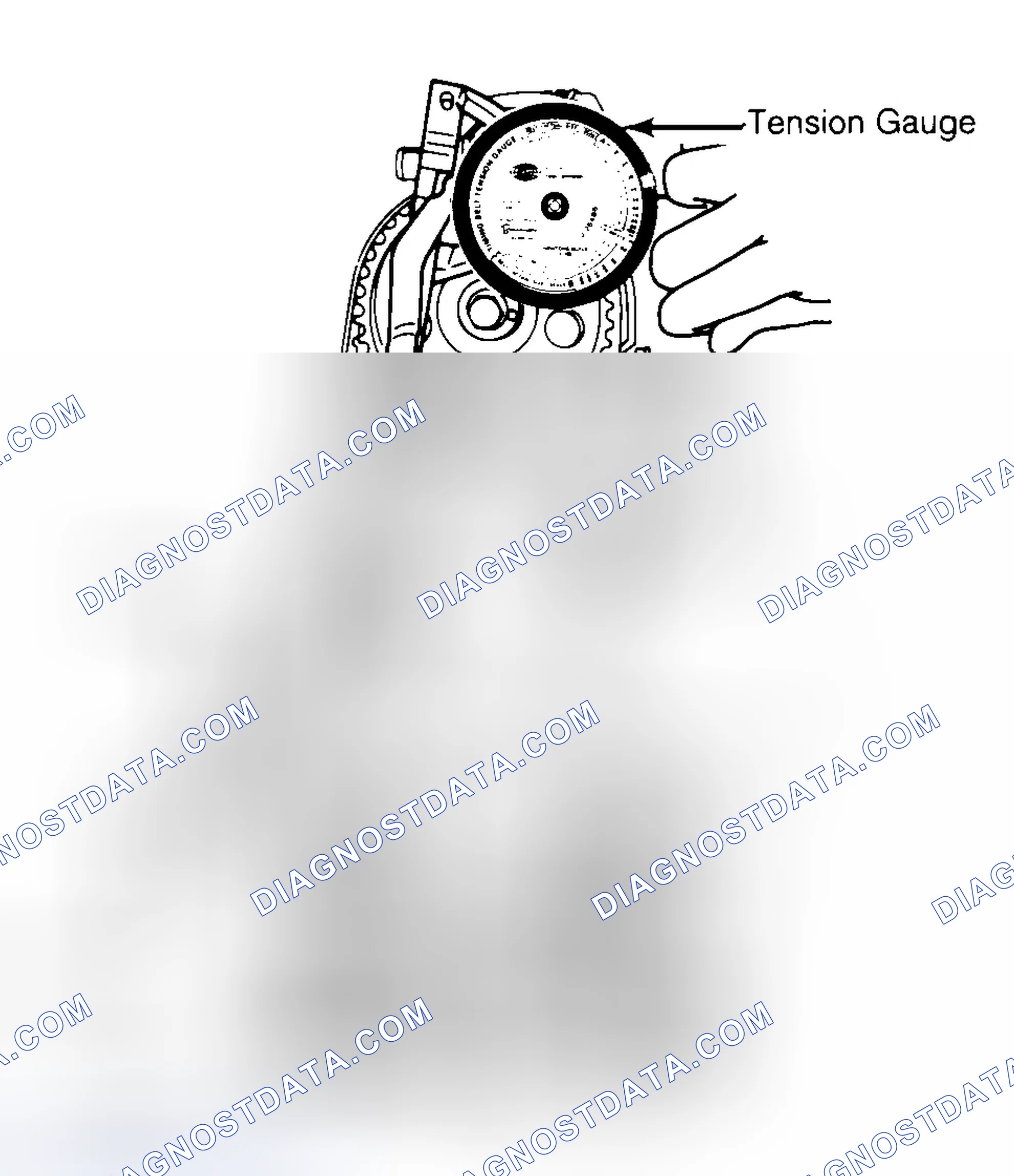 Scheme 3: Adjusting Typical Timing Belt Tension