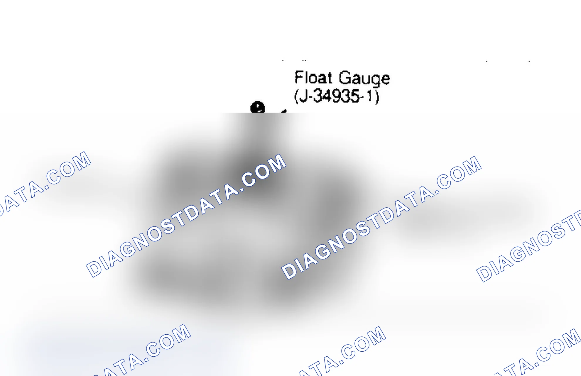 Scheme 31: Checking Float Level (On Vehicle)