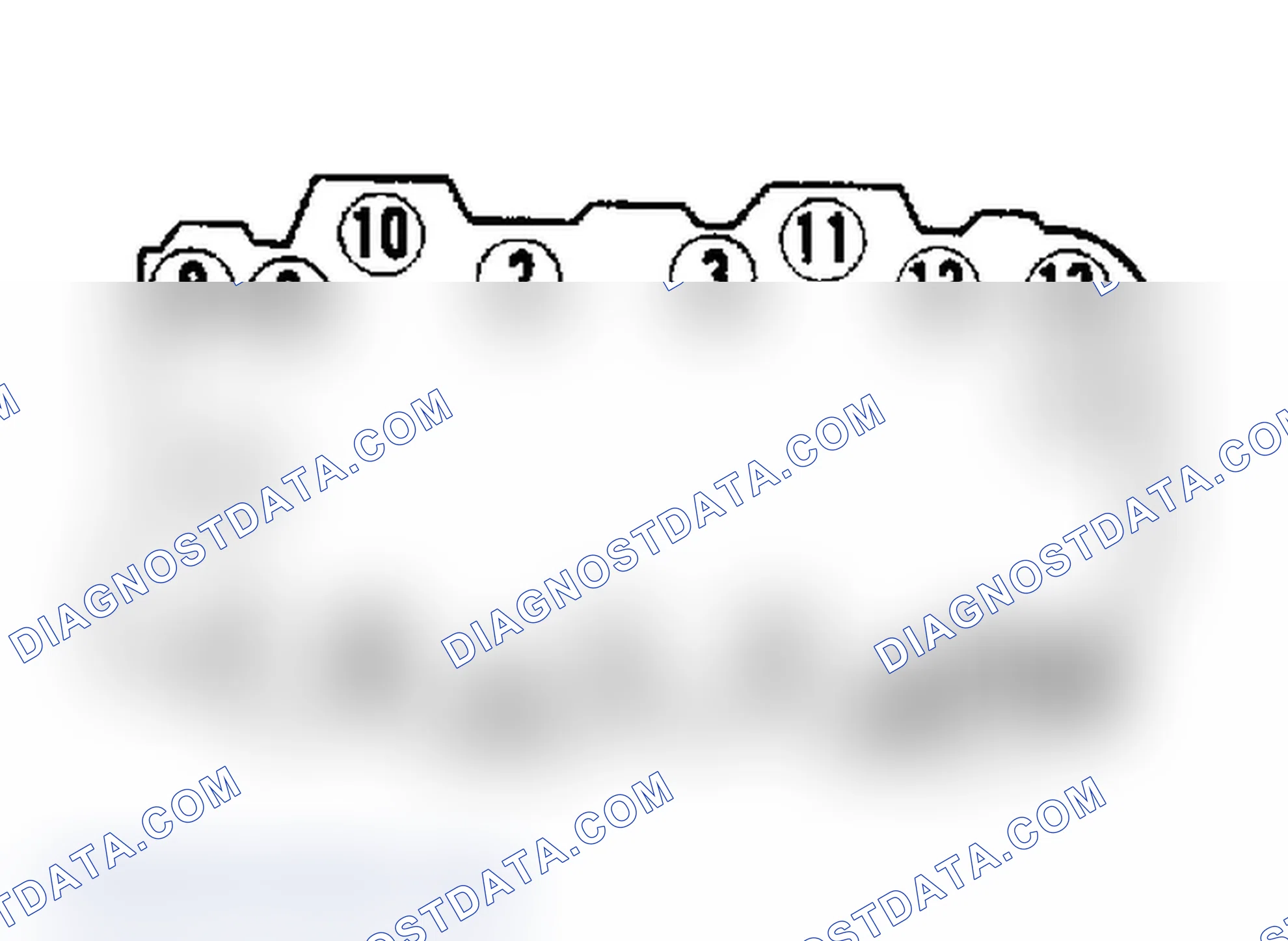 Scheme 31: Intake Manifold Tightening Sequence Tighten bolts gradually to 30 ft. lbs. (41 N.m).