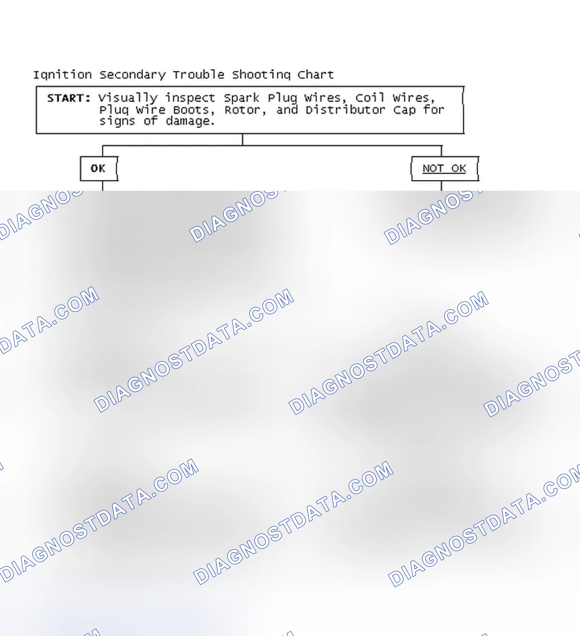 Scheme 1: Ignition Secondary Trouble Shooting Chart