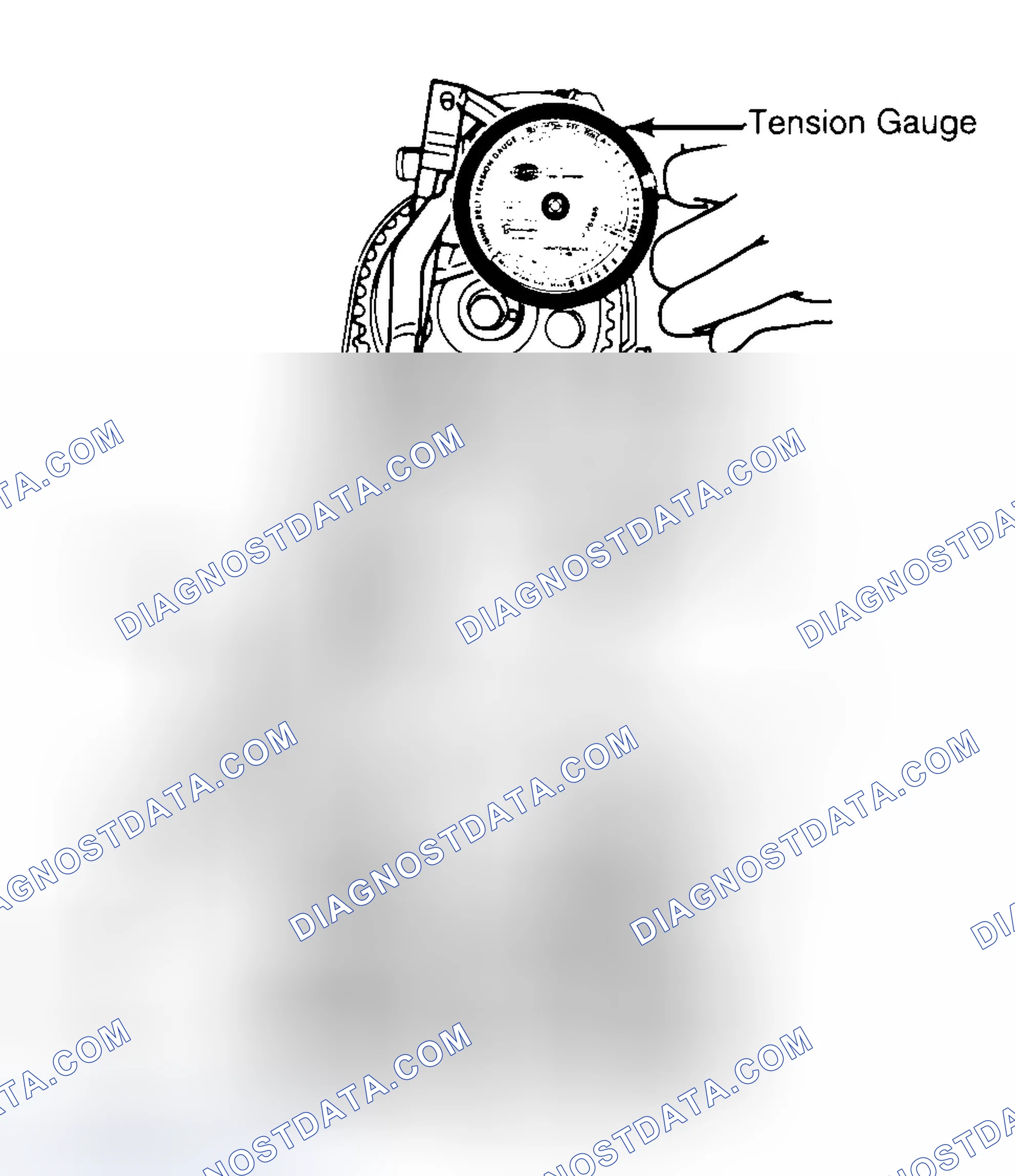 Scheme 3: Adjusting Typical Timing Belt Tension