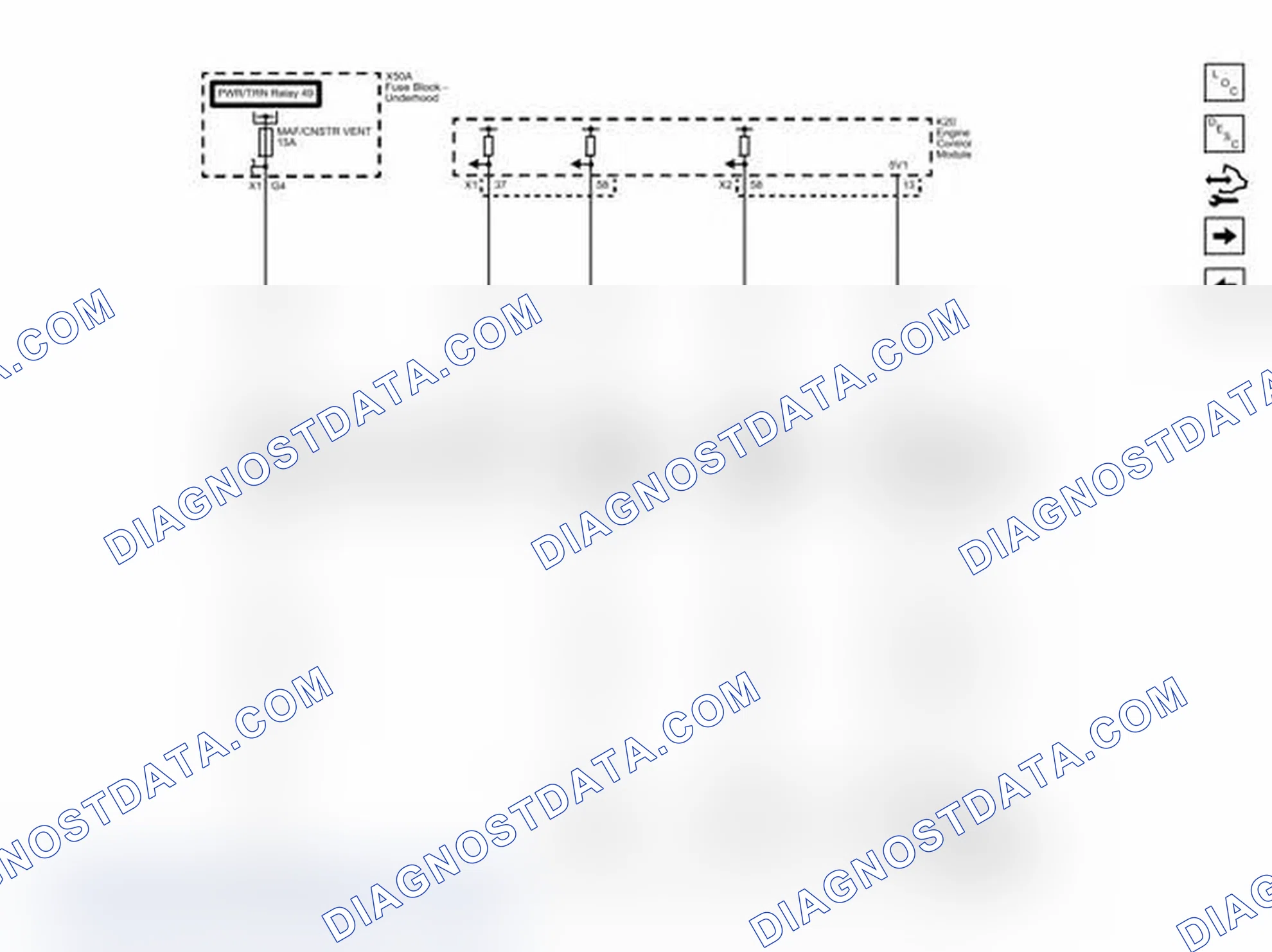 Scheme 3: Engine Data Sensors - Pressure and Temperature Controls