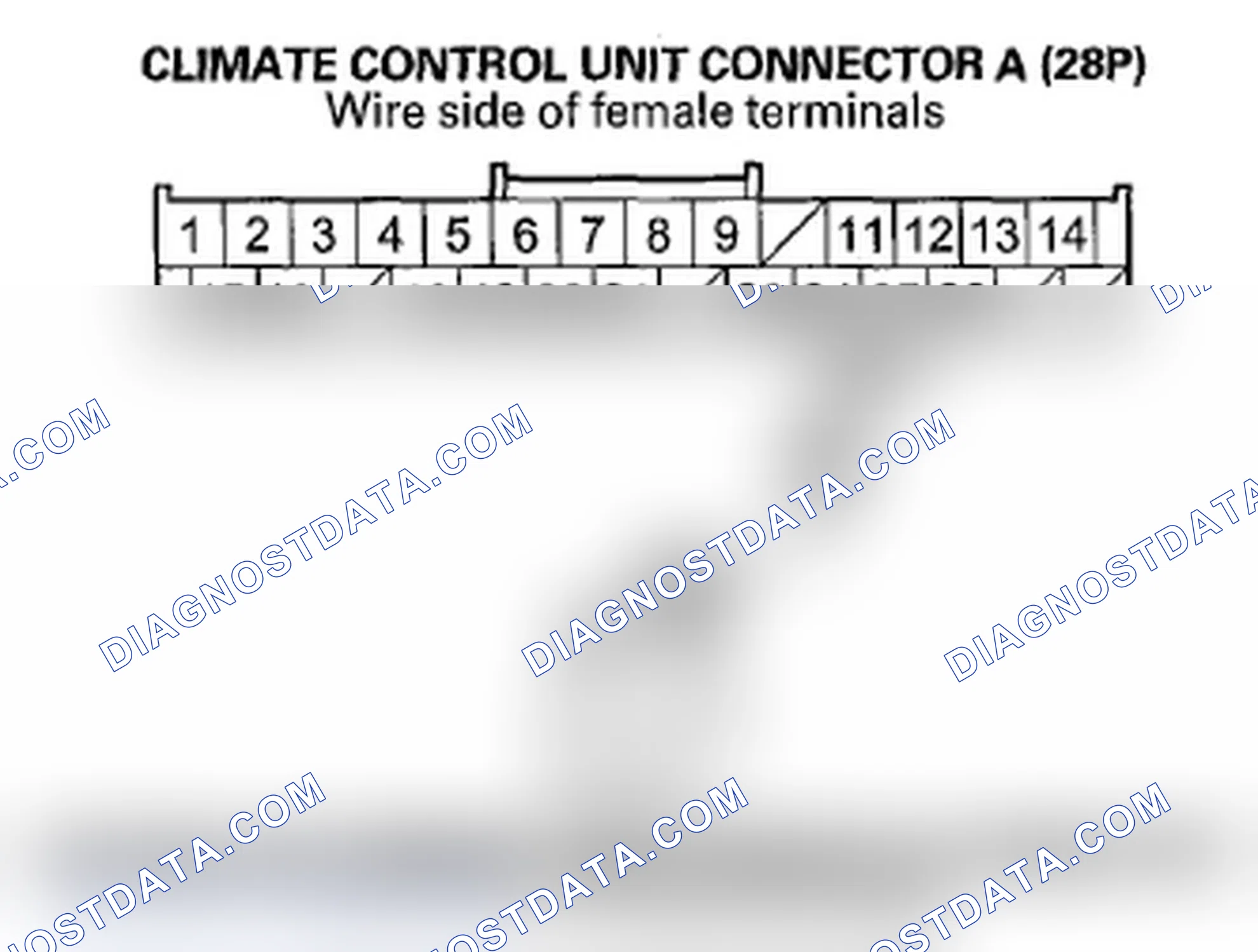 Scheme 241: DTC B1227 or DTC indicator C and AUTO: An Open in the Outside Air Temperature Sensor Circuit