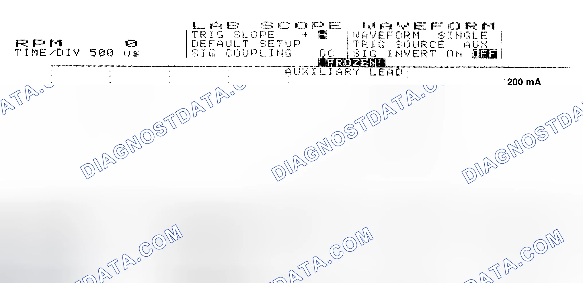Scheme 17: Single Injector w/Normal Current Flow - Current Pattern