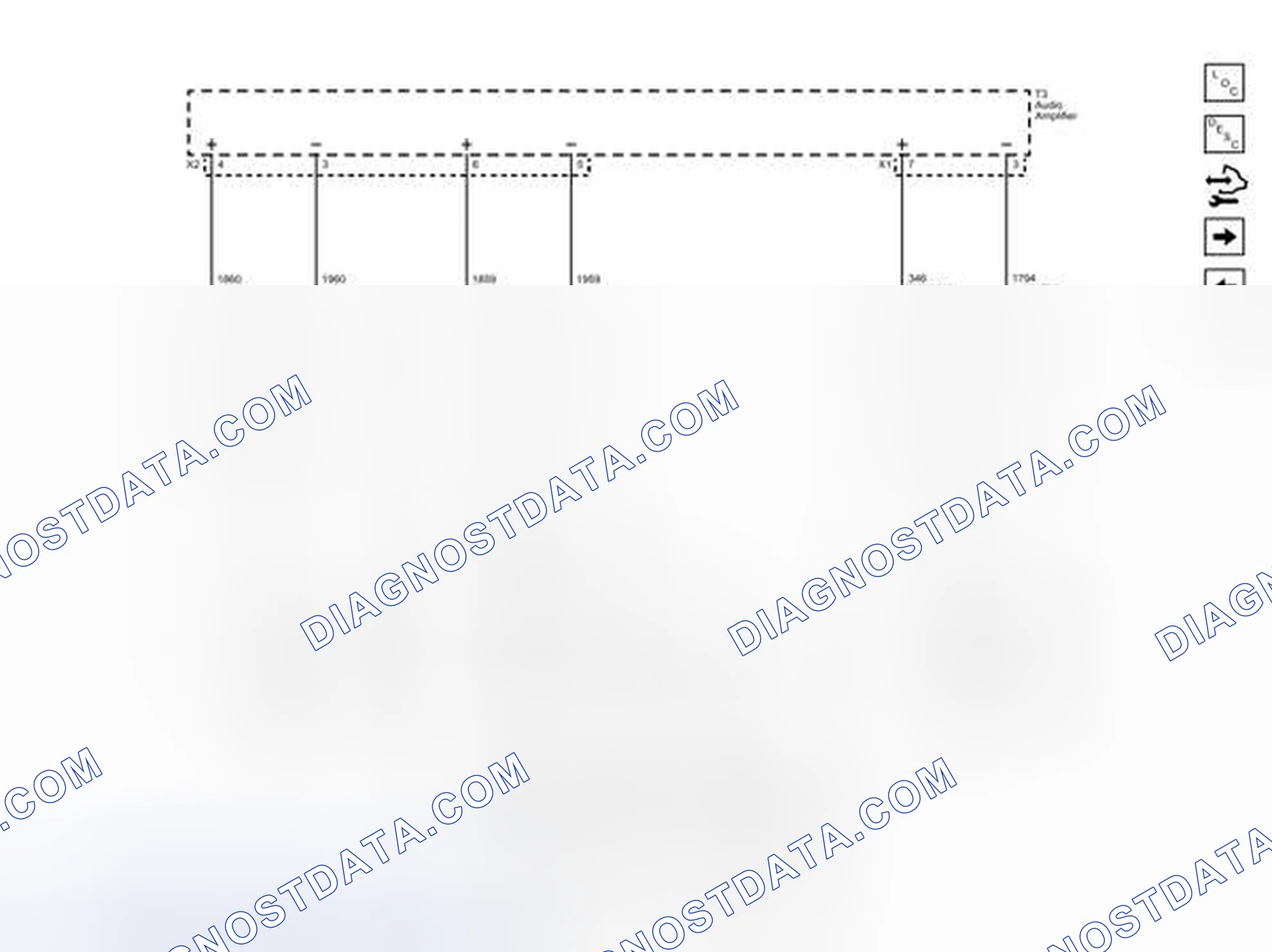 Scheme 8: Speakers - Except Door and A-Pillar (UQA or UQS)