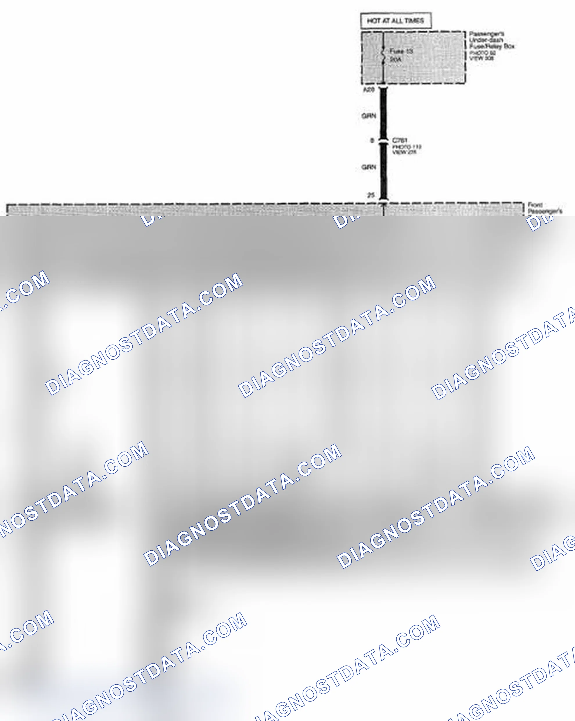 Scheme 284: Power Mirrors Circuit Diagram (Page 141-1)