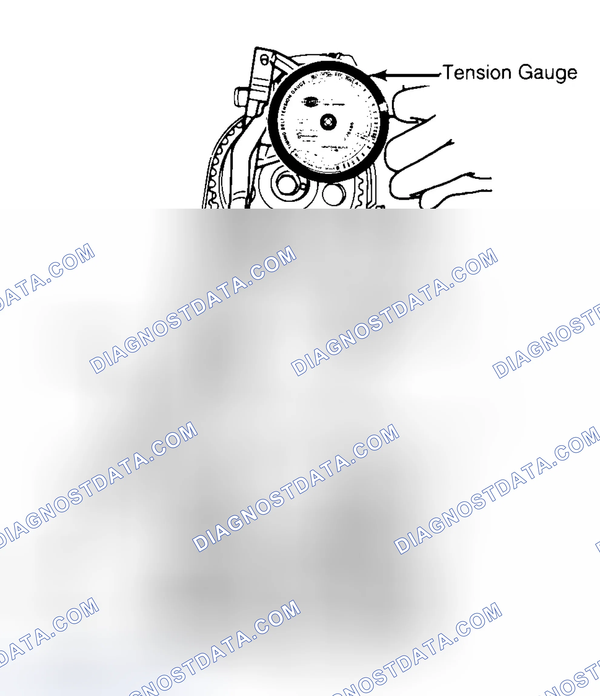 Scheme 3: Adjusting Typical Timing Belt Tension