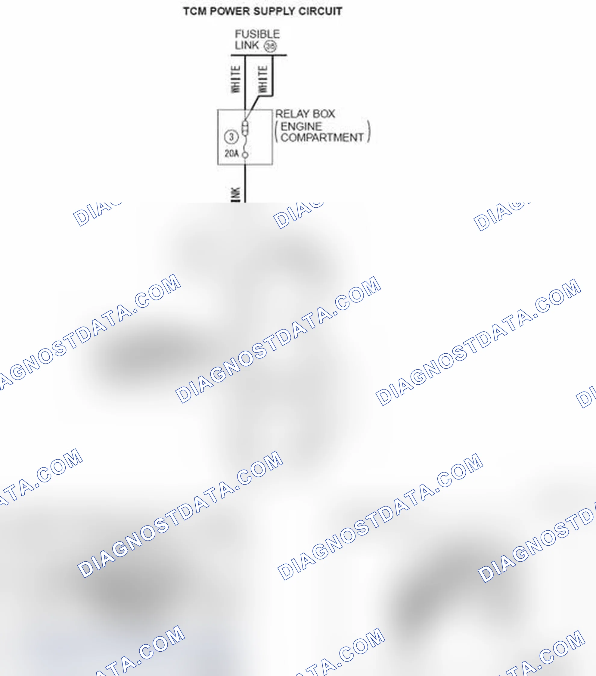 Scheme 45: DTC P0882: Malfunction of power supply system (Low); DTC P0883: Malfunction of power supply system (