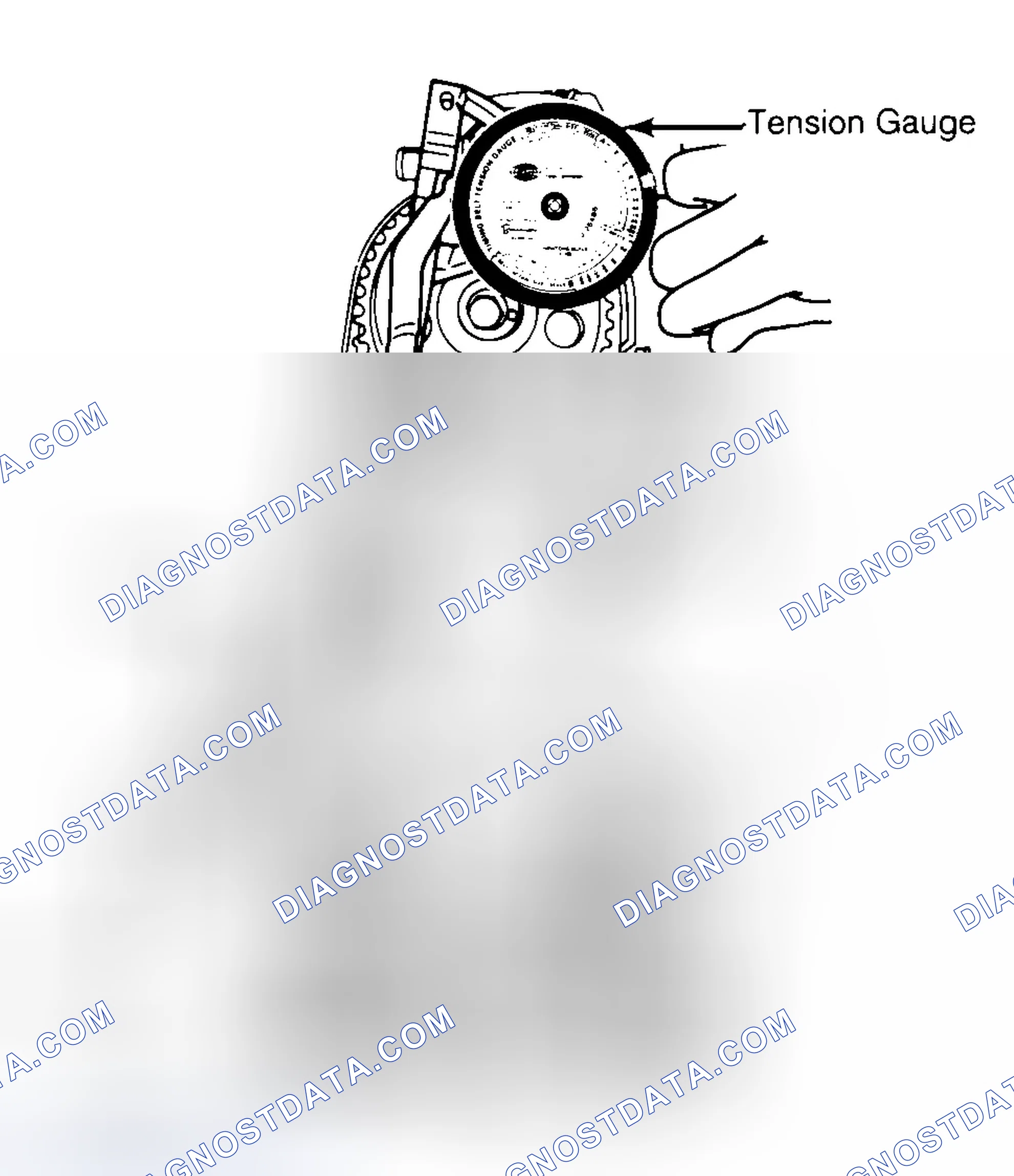 Scheme 3: Adjusting Typical Timing Belt Tension