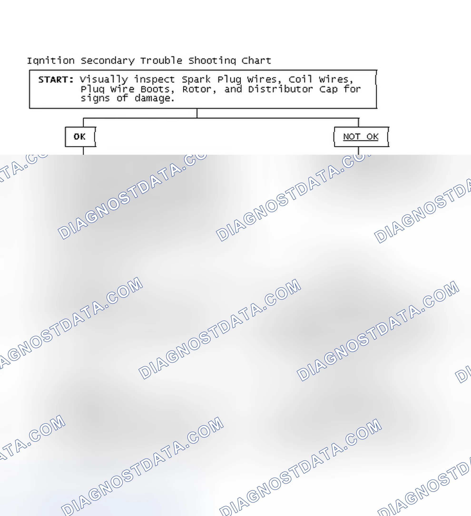 Scheme 1: Ignition Secondary Trouble Shooting Chart