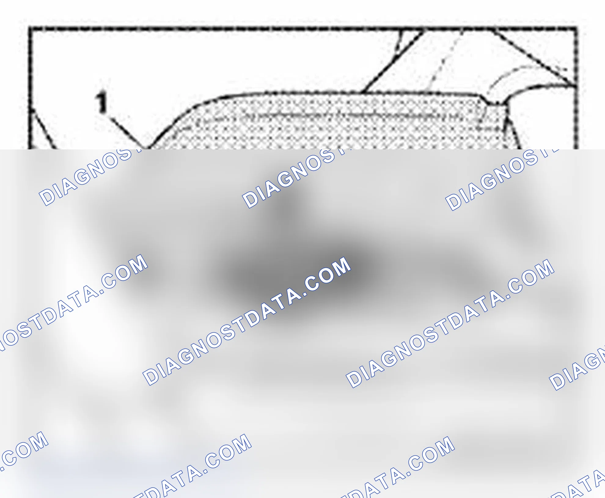 Scheme 255: Front Parking Aid Warning Buzzer H15 at left belt webbing guide, removing and installing - Sedan up
