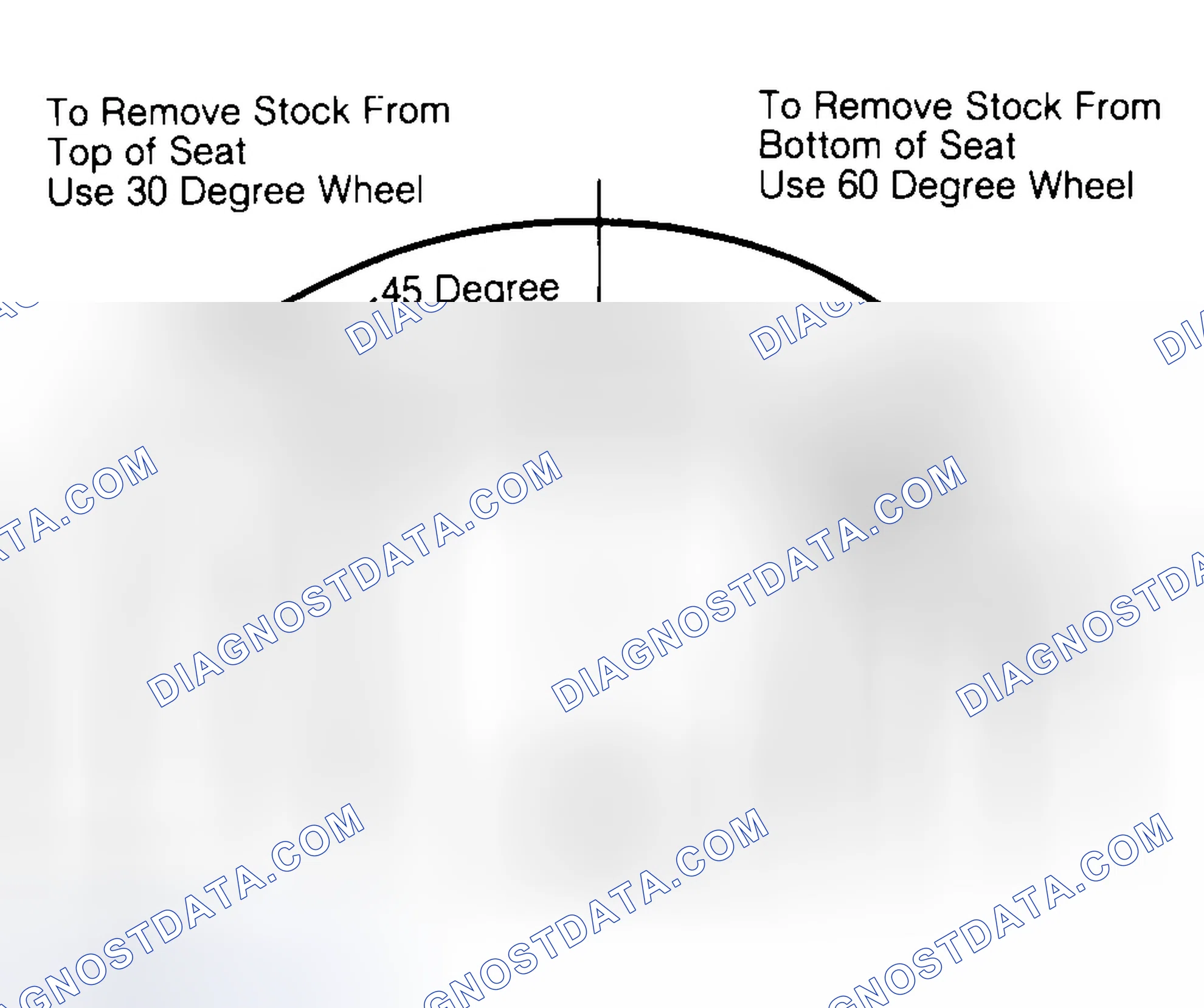 Scheme 19: Adjusting Valve Seat Width