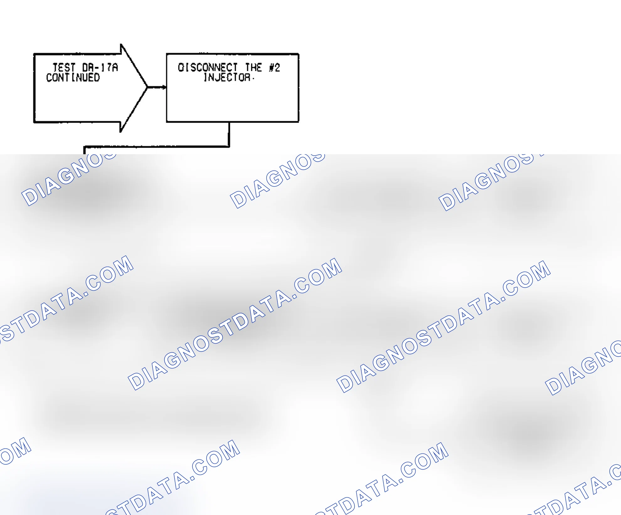 Scheme 627: Test DR-17A Code 27, (3 of 3) Injector No. 2 Control Circuit