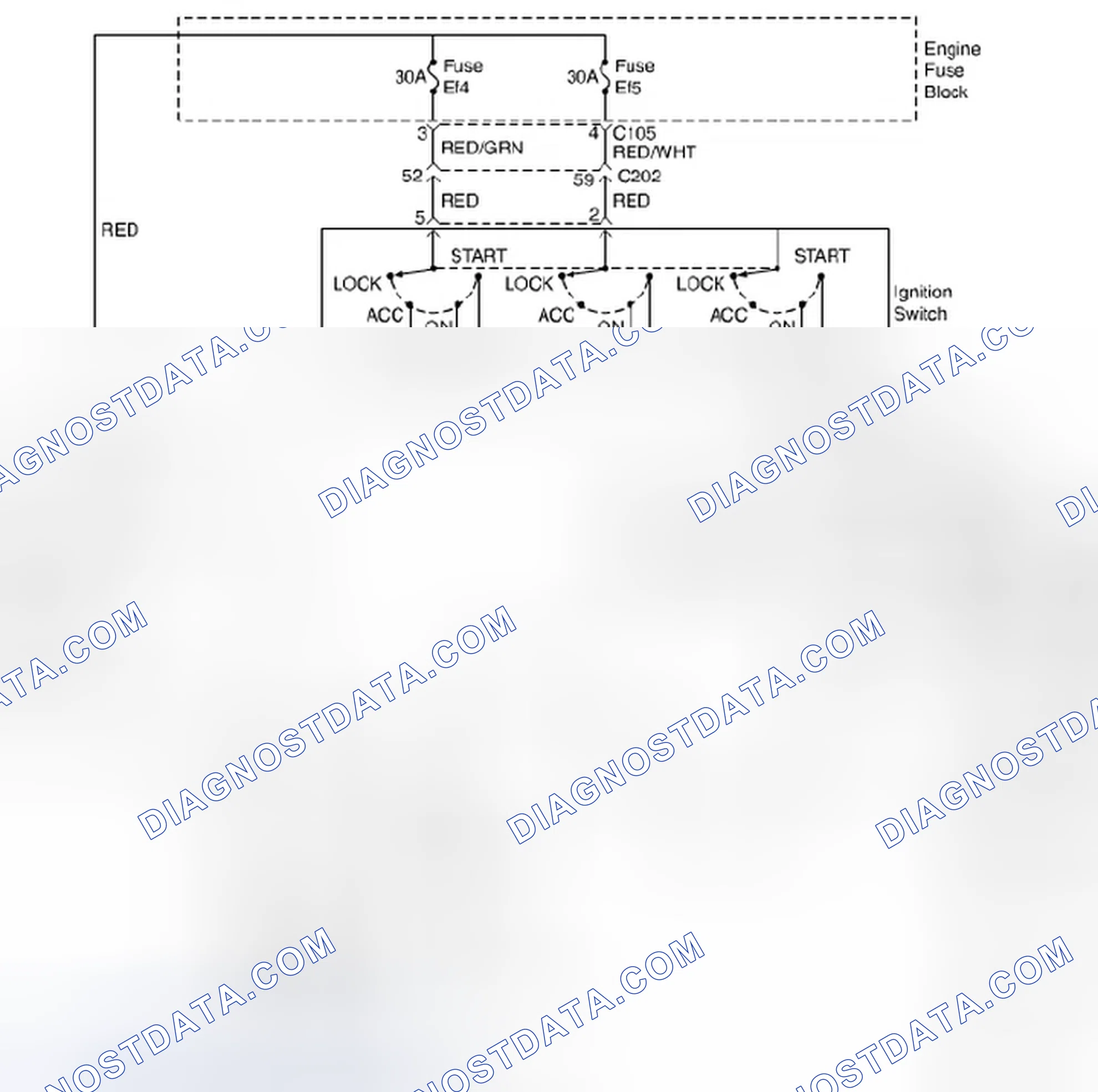 Scheme 1: Starting System Wiring Diagram