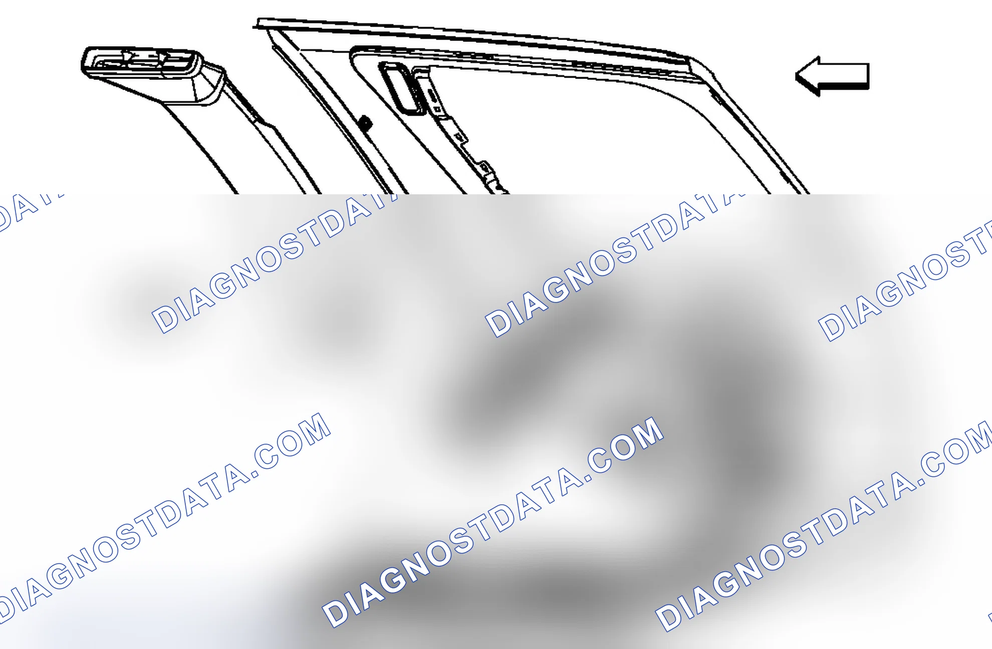 Scheme 45: Auxiliary Air Distributor Duct Replacement (Upper/Extended Wheelbase)