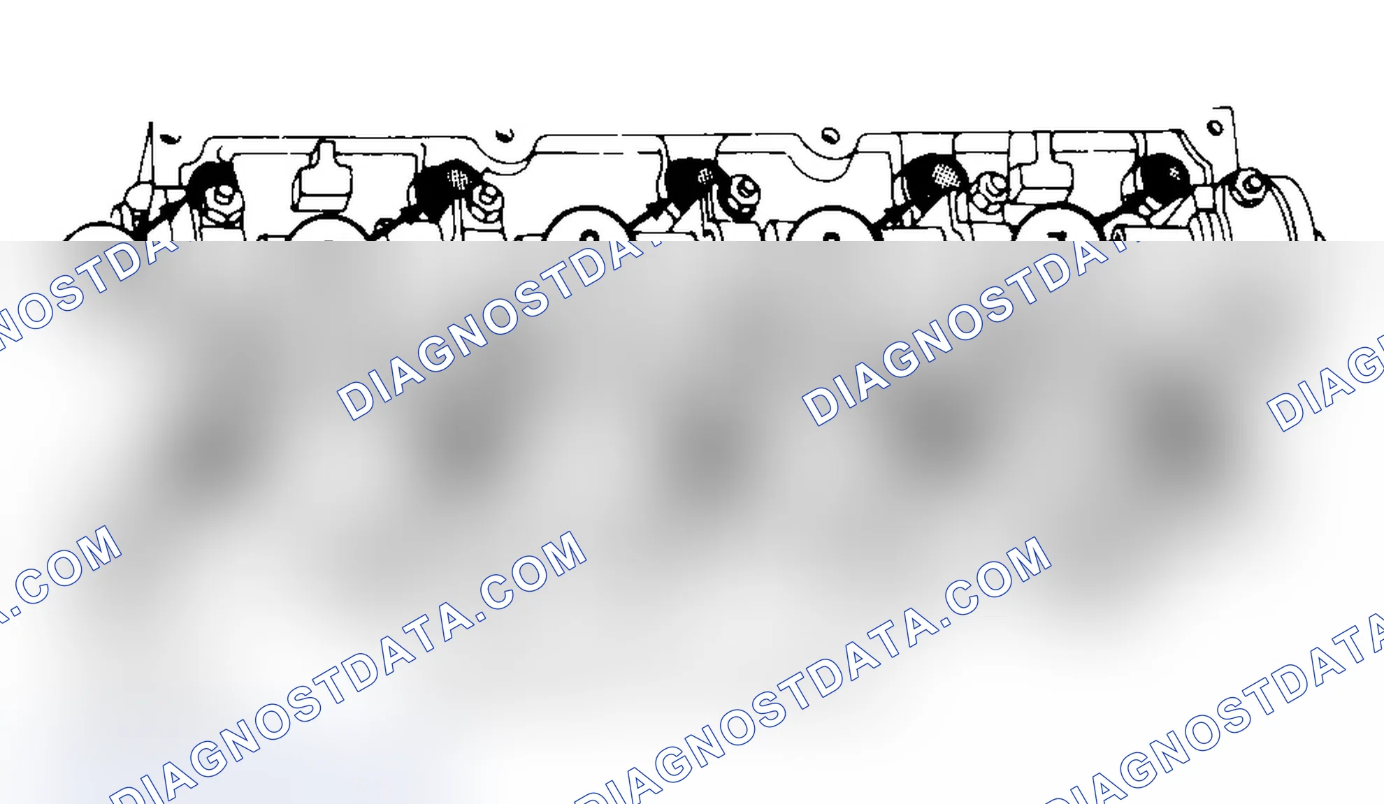 Scheme 3: Typical Cylinder Head Tightening or Loosening Sequence