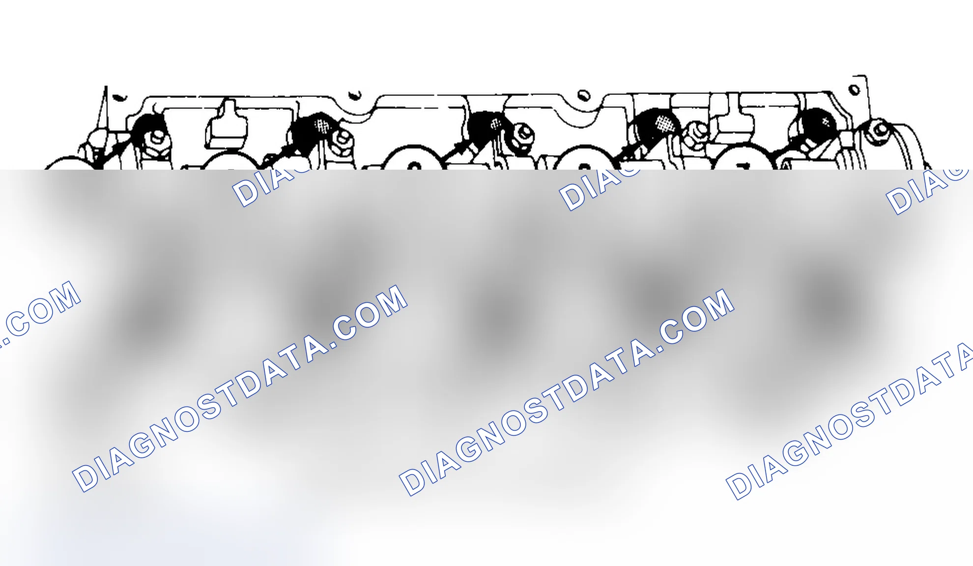 Scheme 3: Typical Cylinder Head Tightening or Loosening Sequence