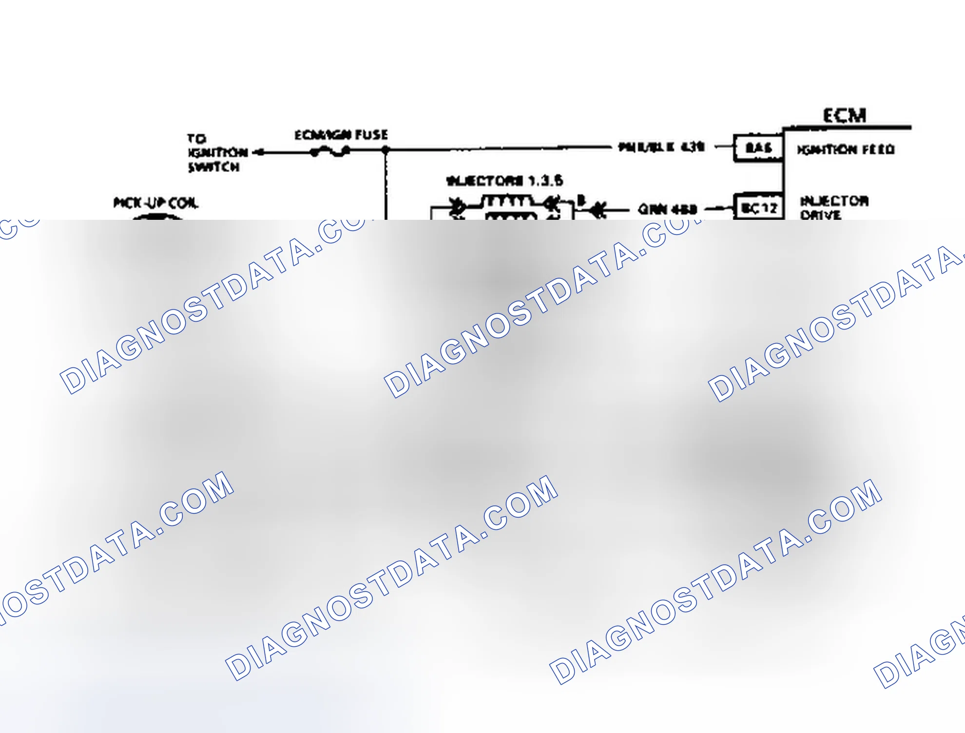 Scheme 117: Code 42 Schematic (3.1L) Electronic Spark Timing