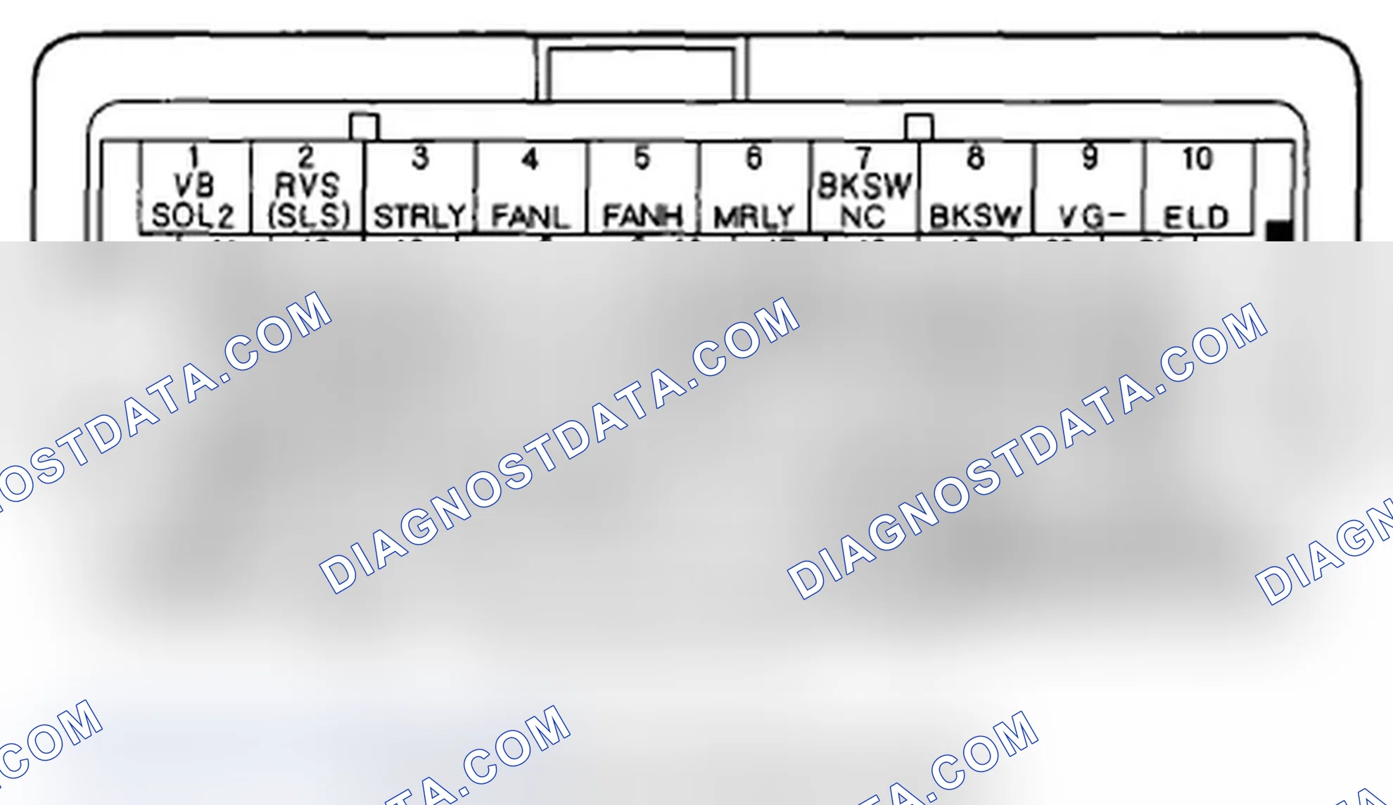 Scheme 278: ECM/PCM Inputs and Outputs at ECM/PCM Connector A ([]) (49P)
