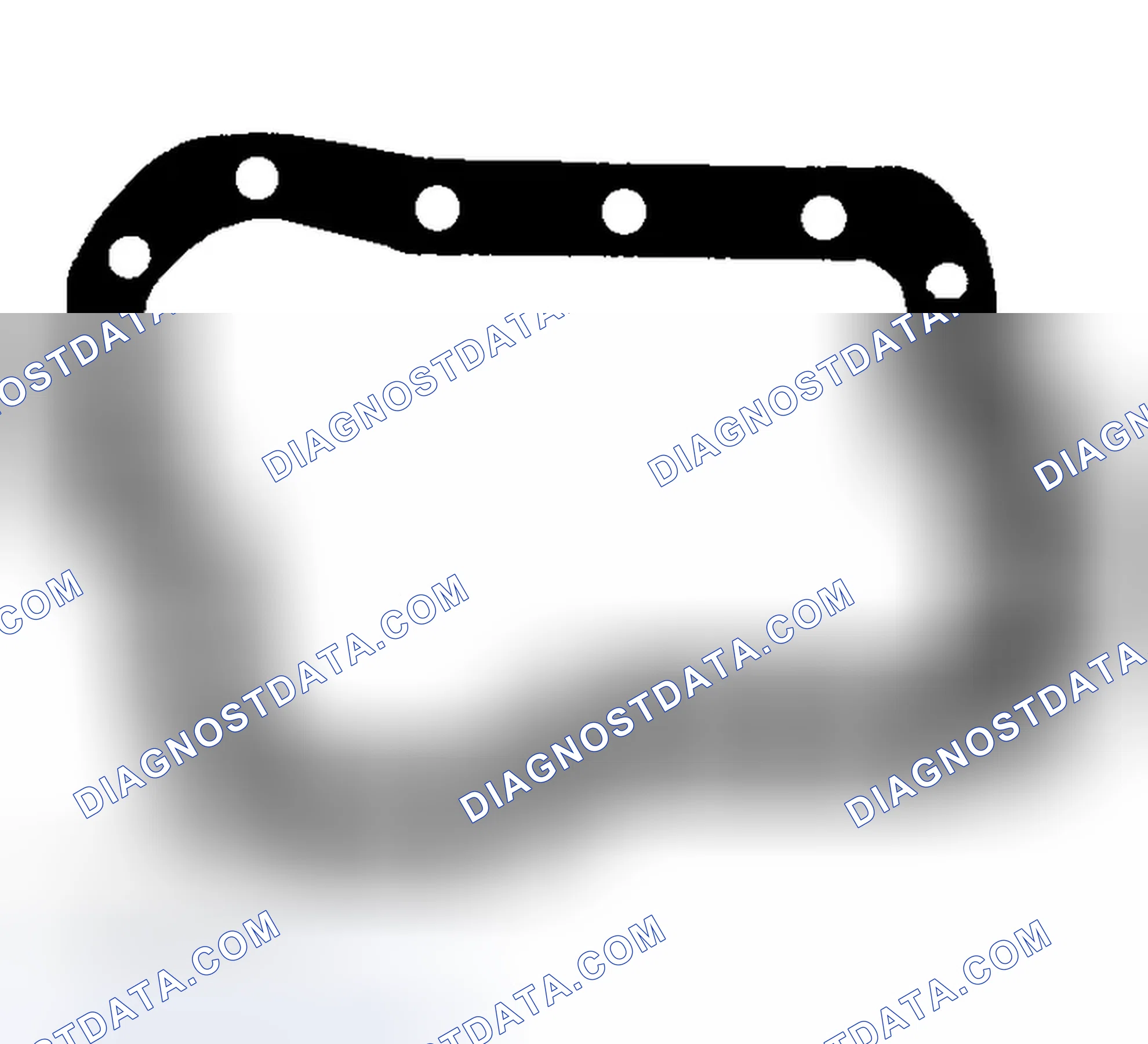 Scheme 7: Identifying Oil Pan Gasket (GF4A-EL)