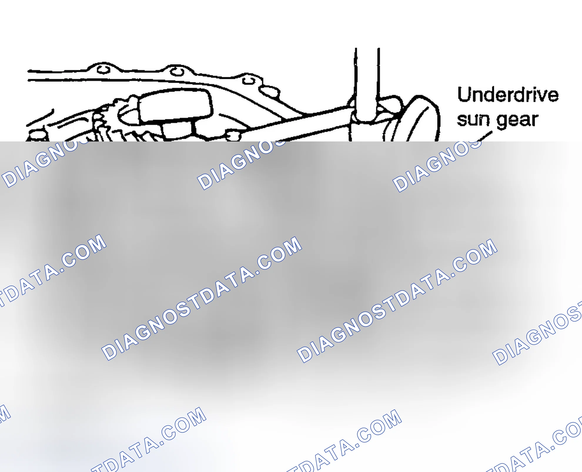 Scheme 20: UNDERDRIVE SUN GEAR END PLAY ADJUSTMENT