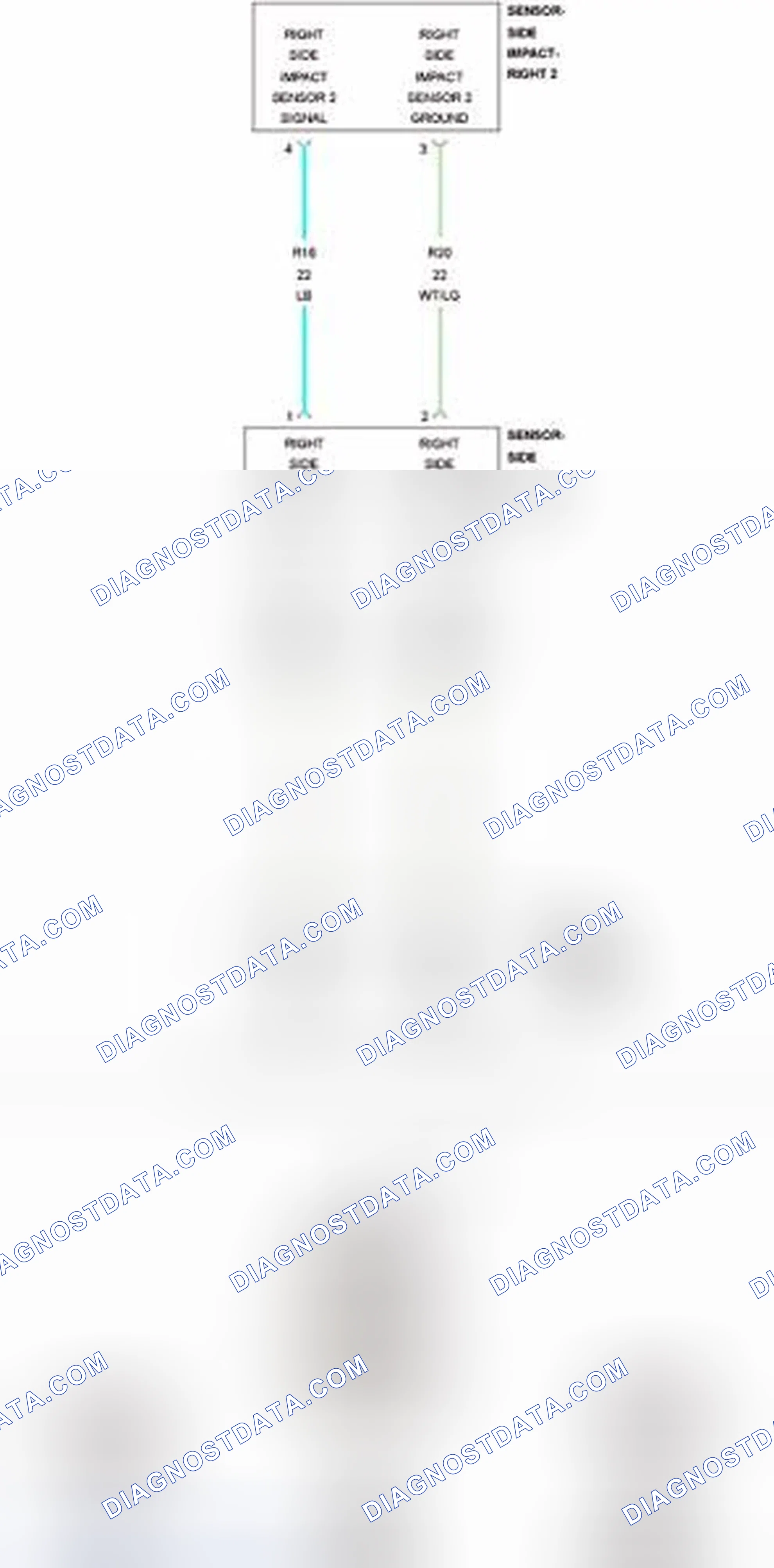 Scheme 170: U0176-00-LOST COMMUNICATION W/ RIGHT SIDE SATELLITE SENSOR 2