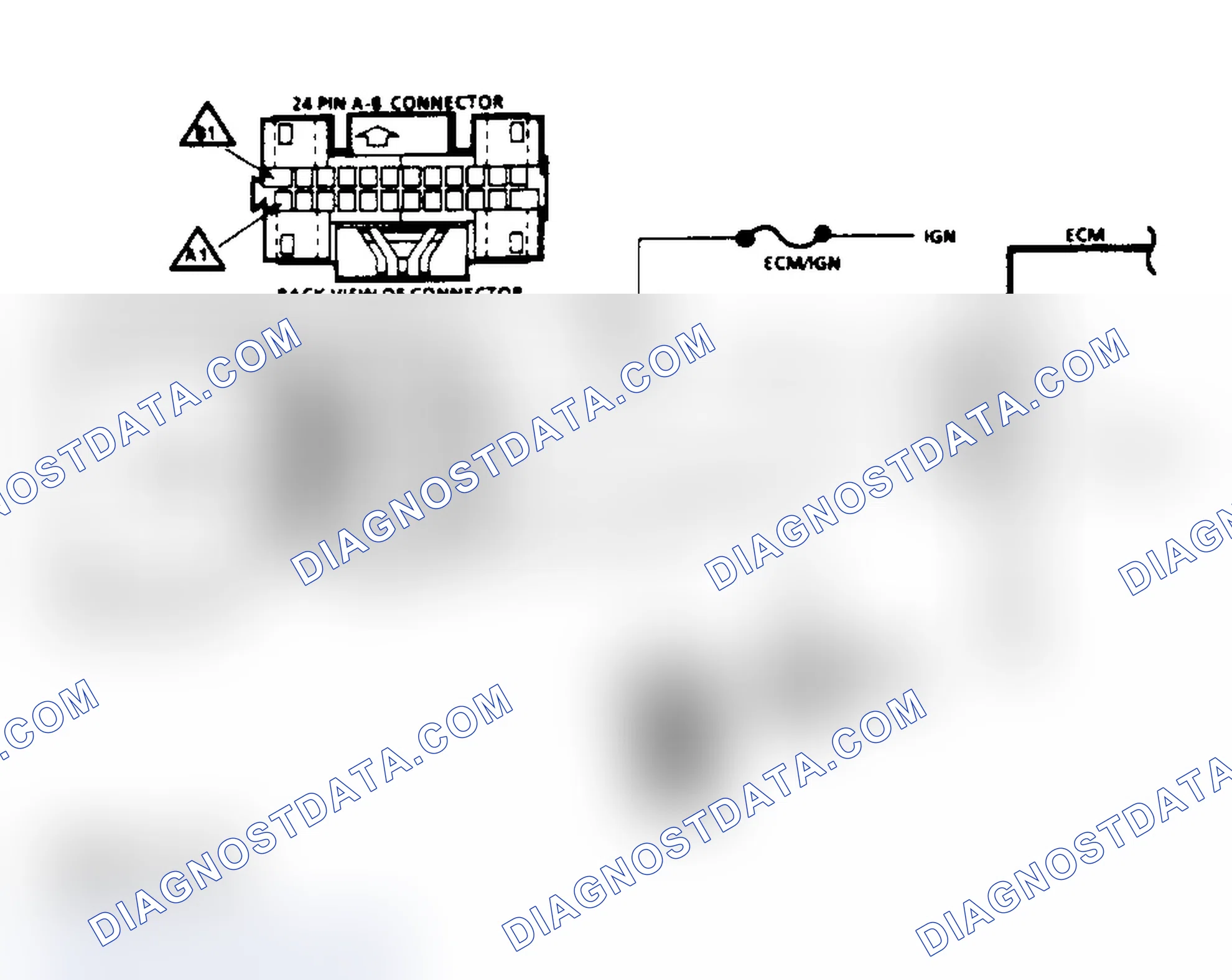 Scheme 262: Code 43 Schematic, Electronic Spark Control (5.0/5.7L)