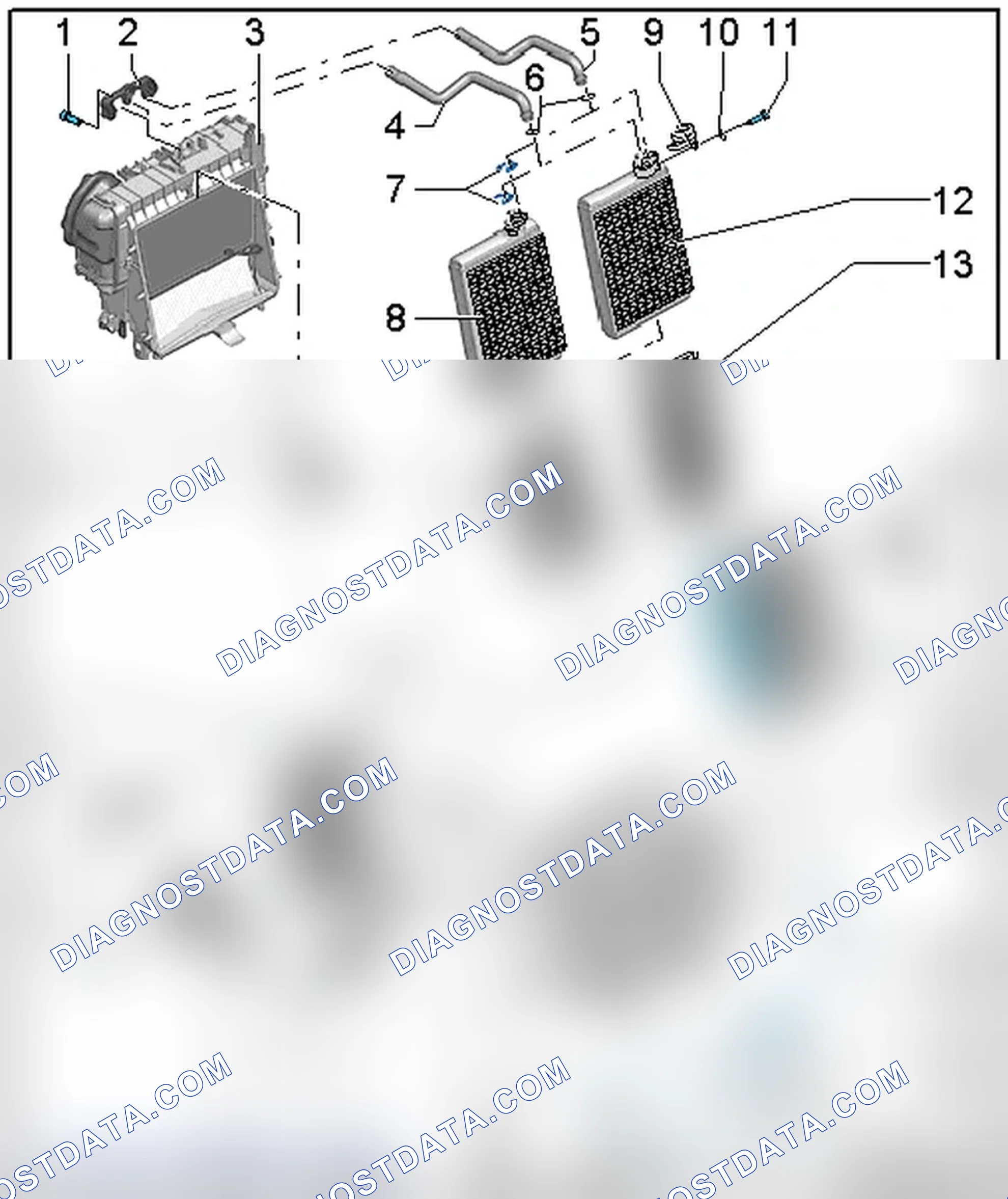 Scheme 501: A/C SYSTEM, BASIS