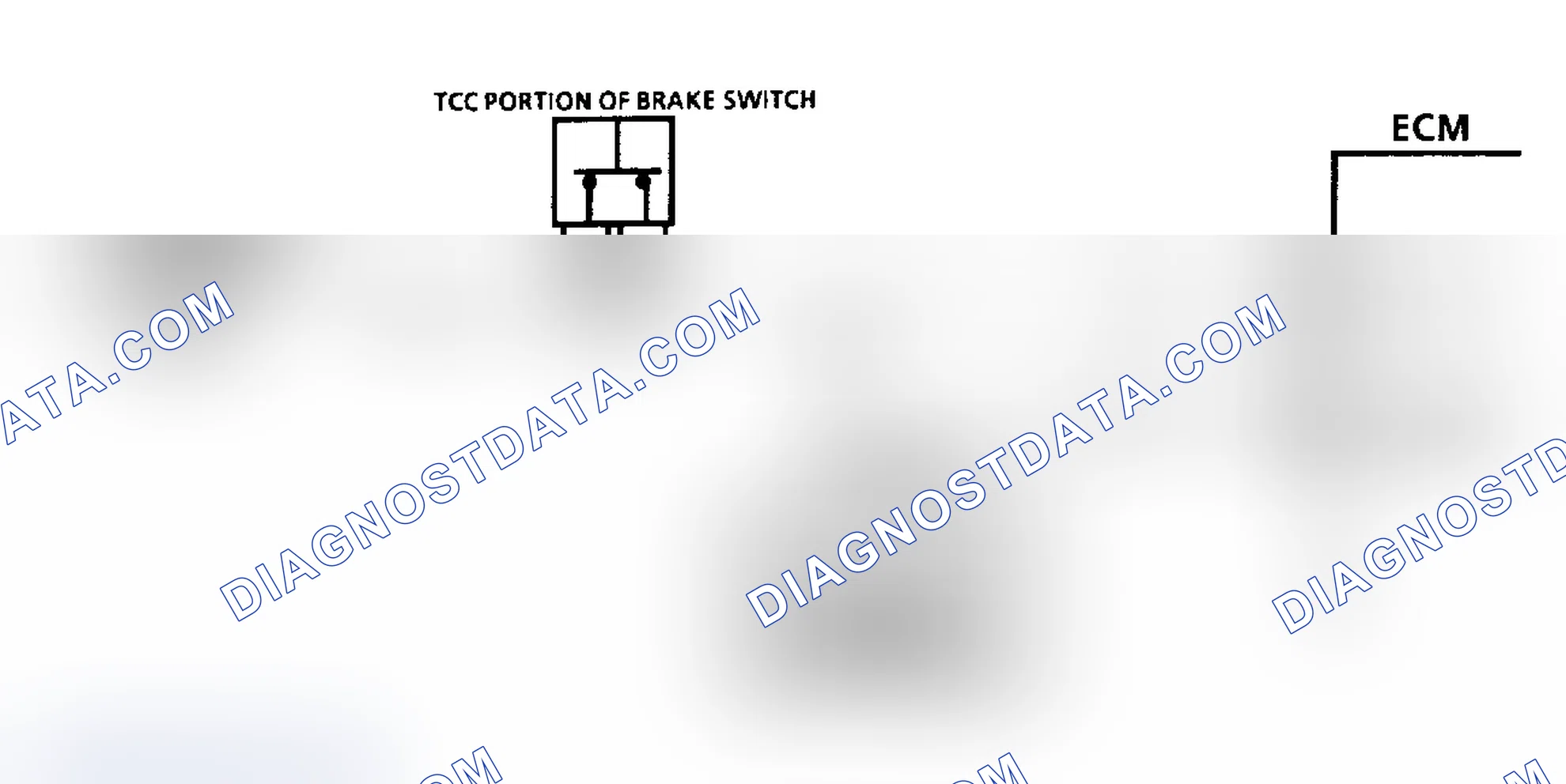 Scheme 121: Code 38, Schematic, Brake Switch Ckt