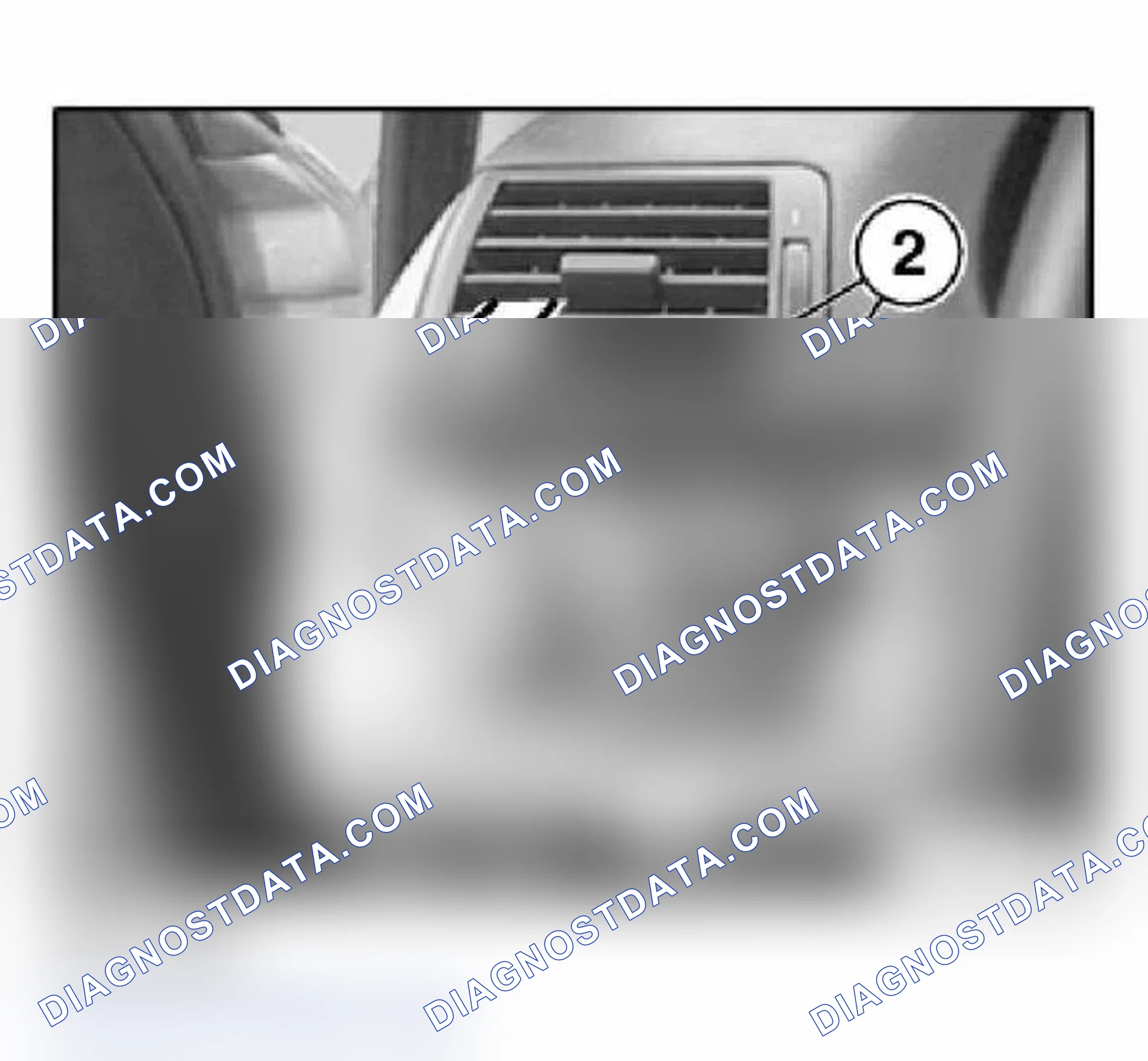 Scheme 107: 61 31 033 Removing and installing light switch unit
